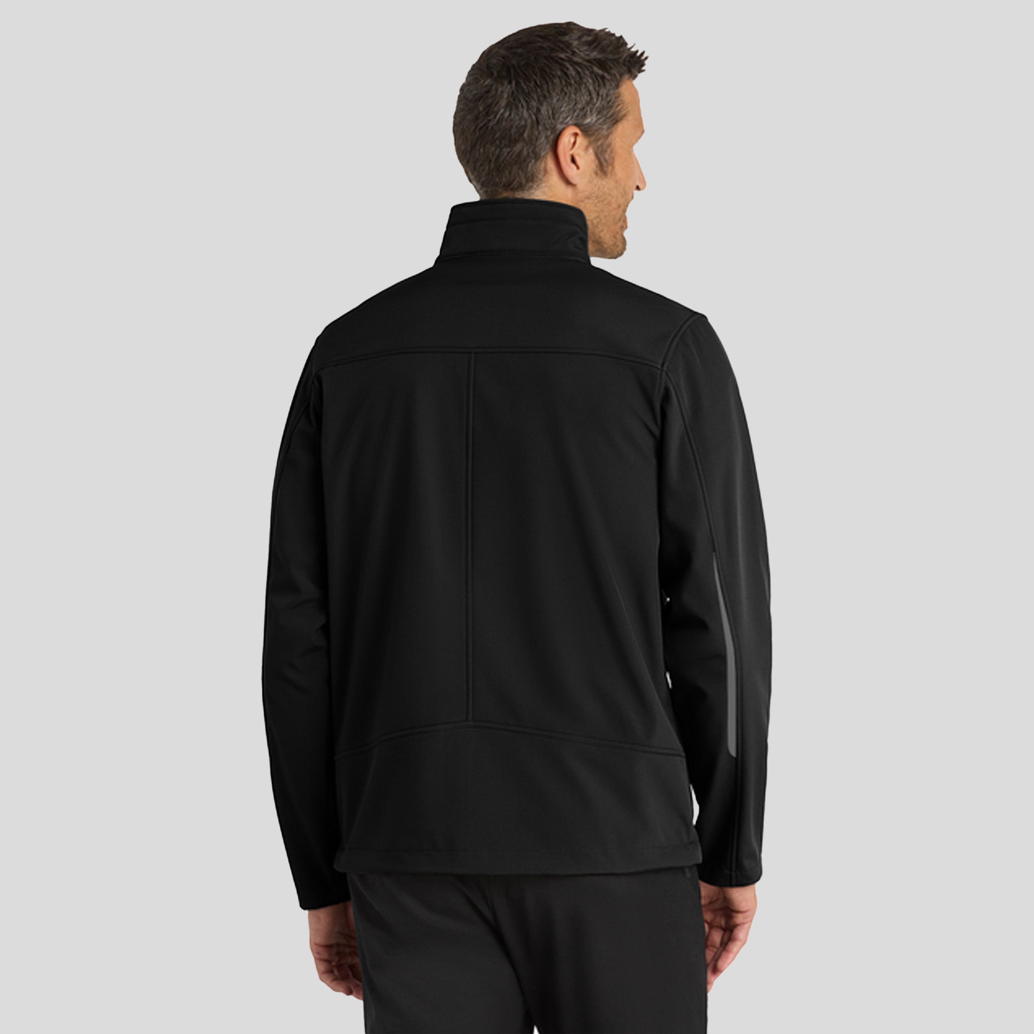 Welded Soft Shell Jacket | Black