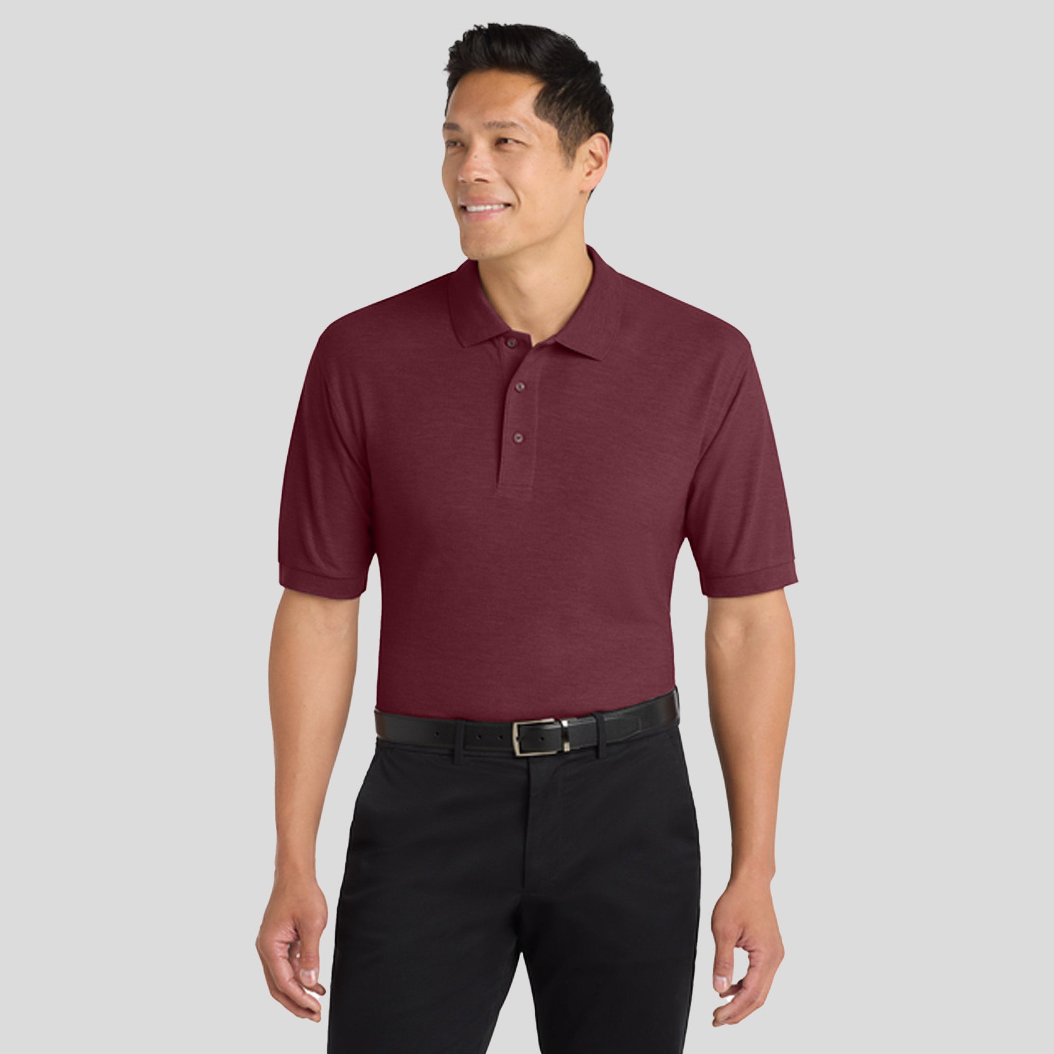 Silk Touchâ„¢ Polo | Burgundy