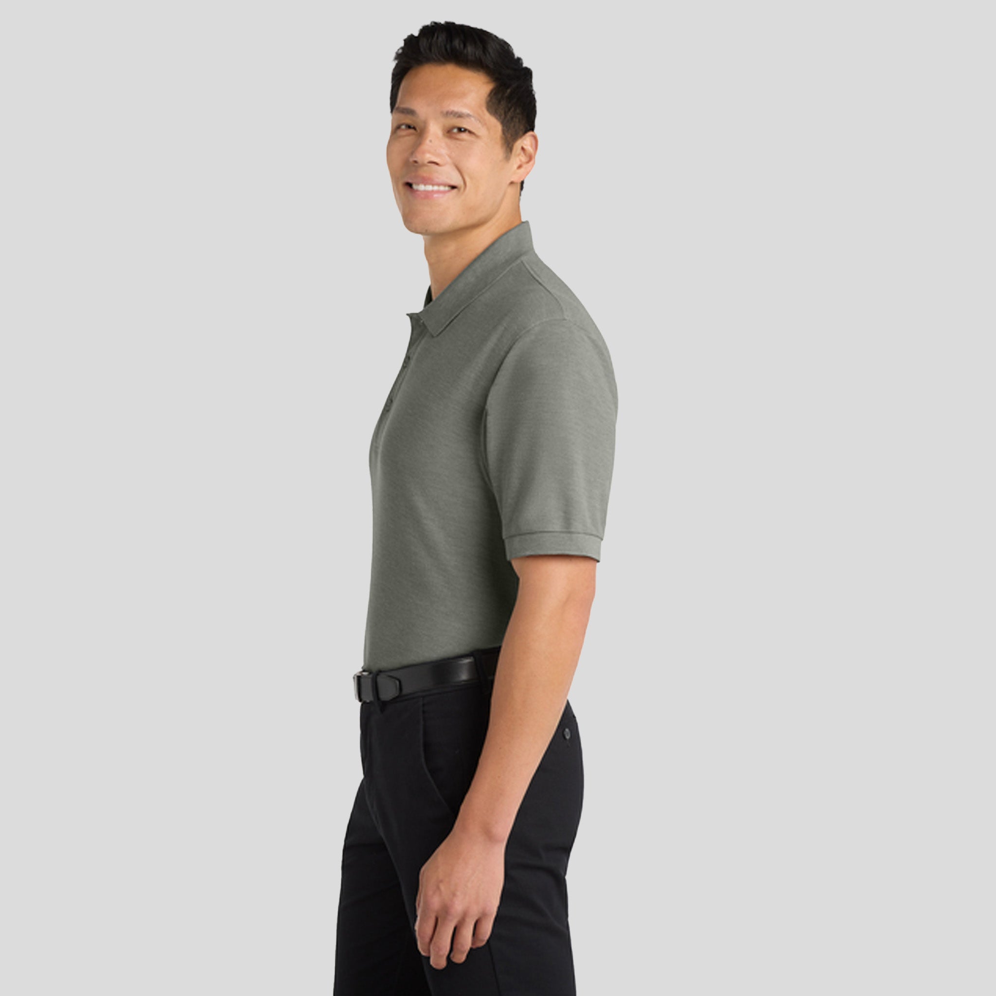 Silk Touchâ„¢ Polo | Cool Grey