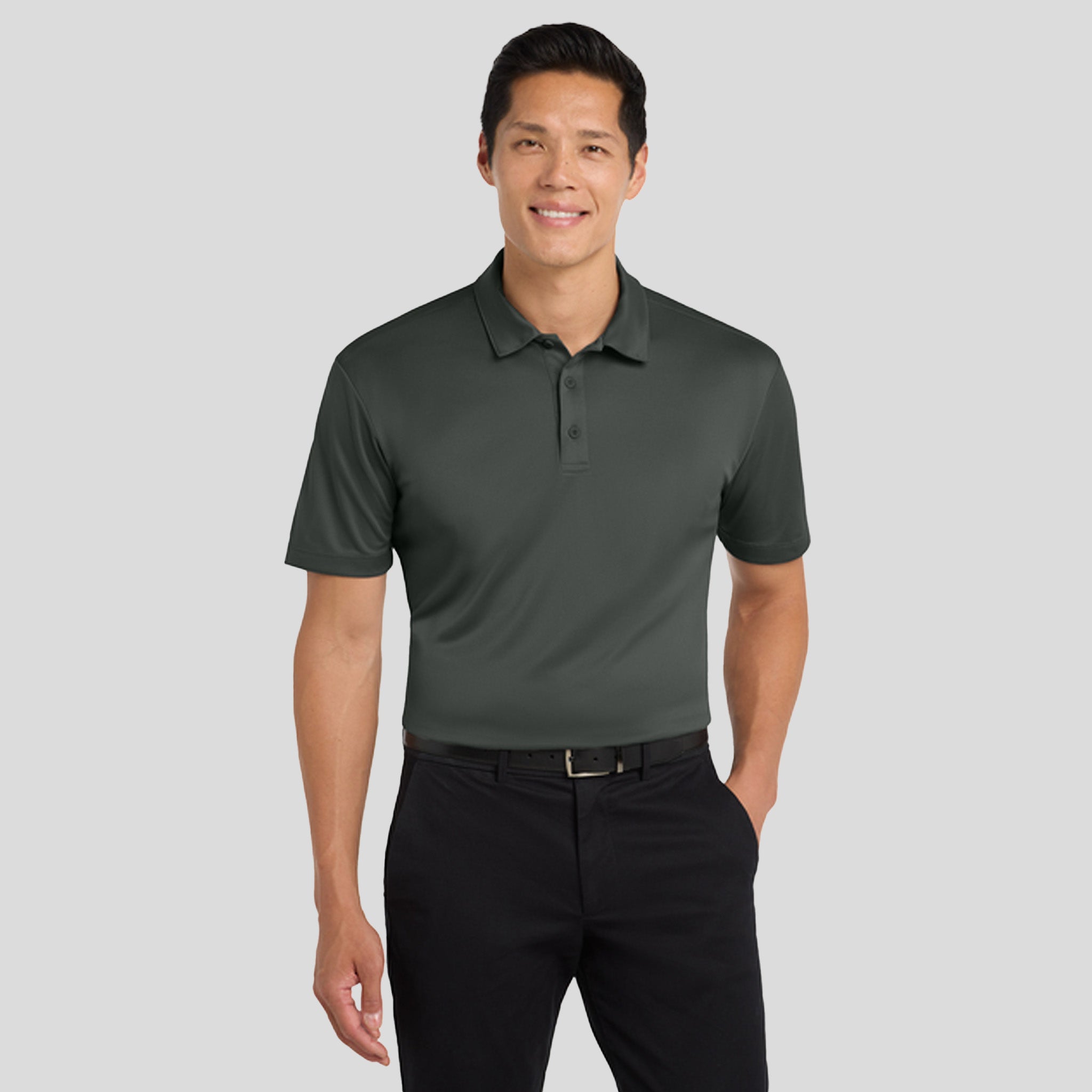 Men's Silk Touchâ„¢ Performance Polo | Steel Grey