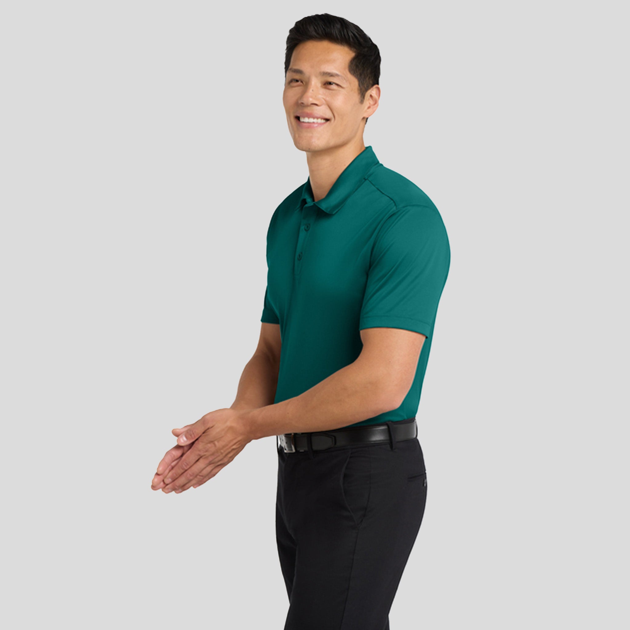 Men's Silk Touchâ„¢ Performance Polo | Teal Green