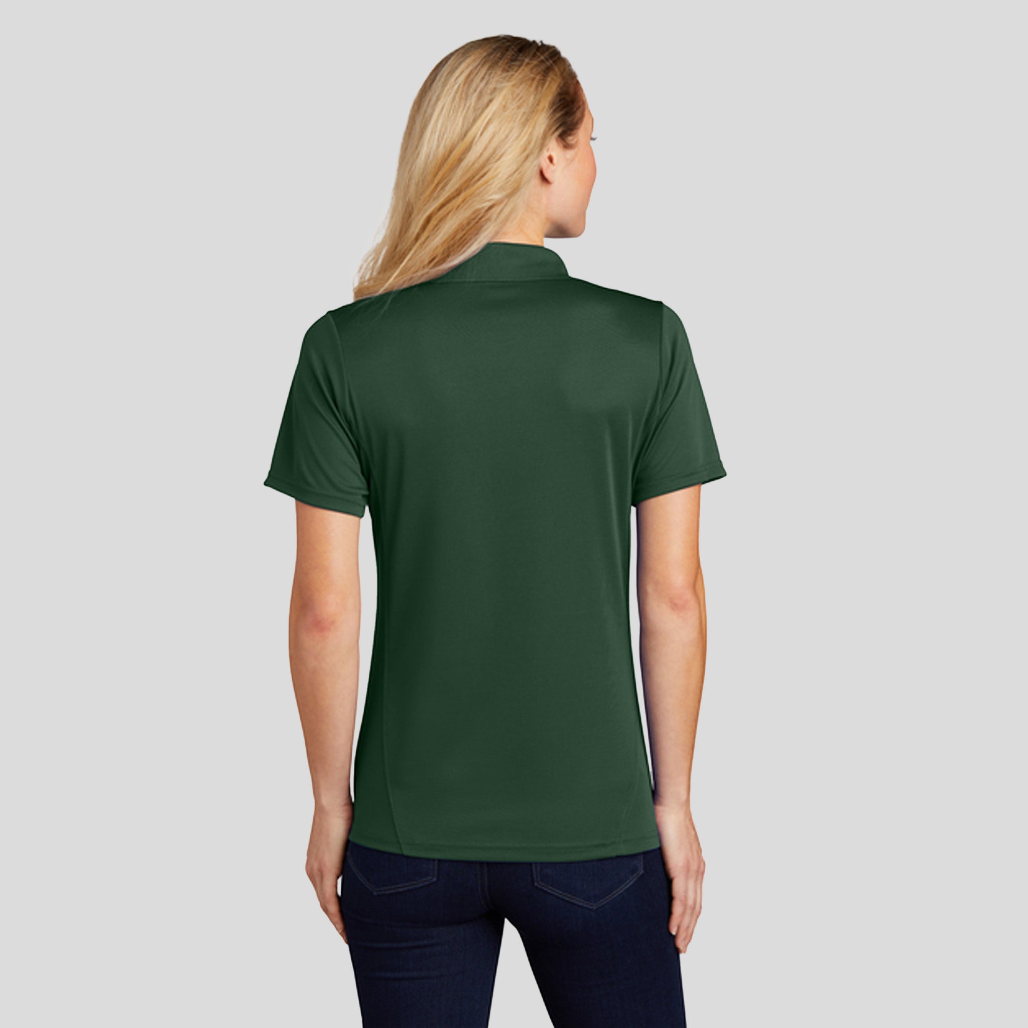 Women's Dry ZoneĀ® Raglan Accent Polo | Forest Green