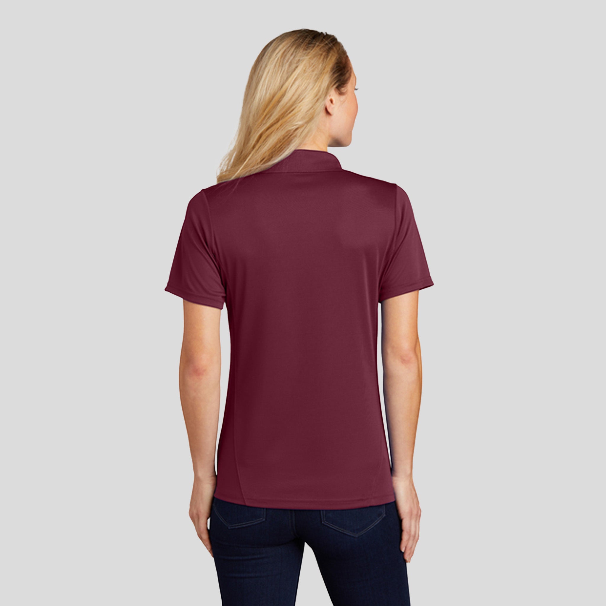 Women's Dry ZoneĀ® Raglan Accent Polo | Maroon