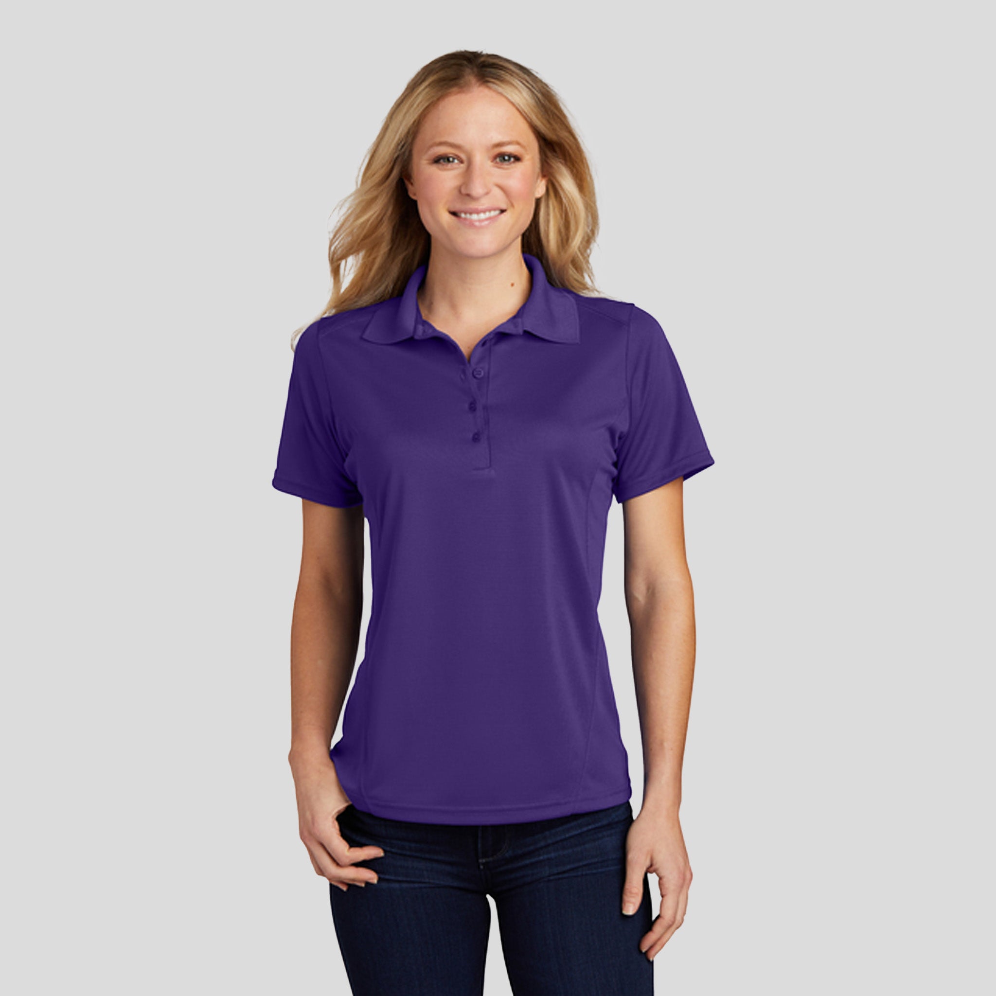 Women's Dry ZoneĀ® Raglan Accent Polo | Purple