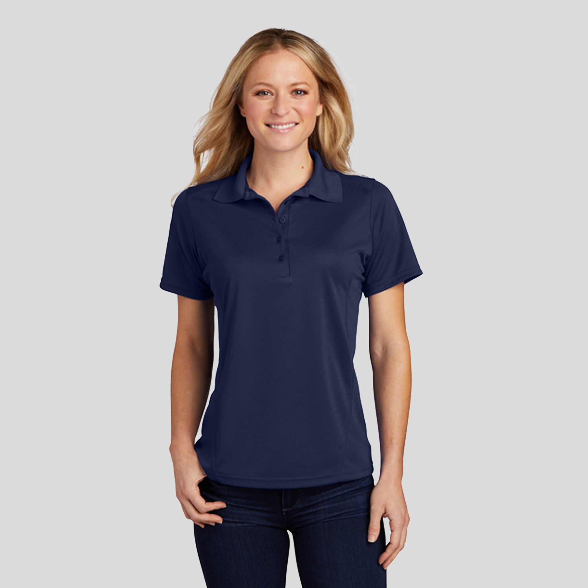 Women's Dry ZoneĀ® Raglan Accent Polo | True Navy