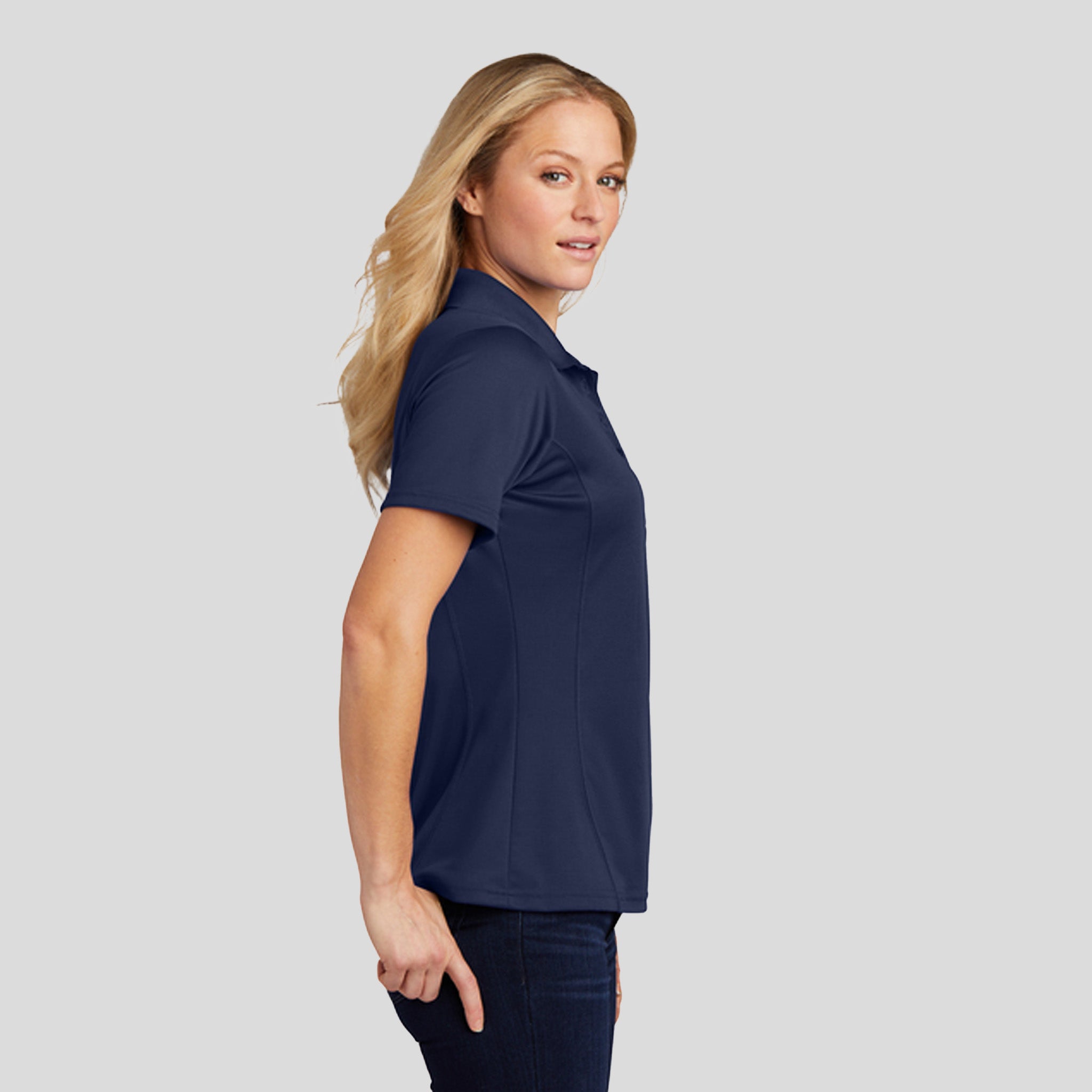 Women's Dry ZoneĀ® Raglan Accent Polo | True Navy