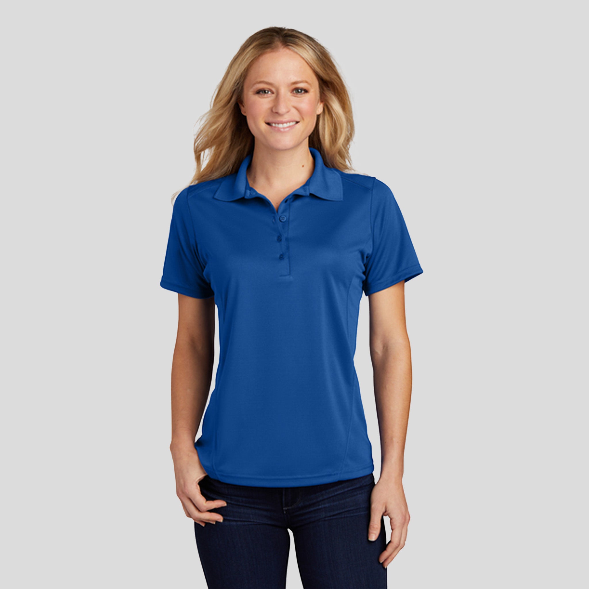 Women's Dry ZoneĀ® Raglan Accent Polo | True Royal