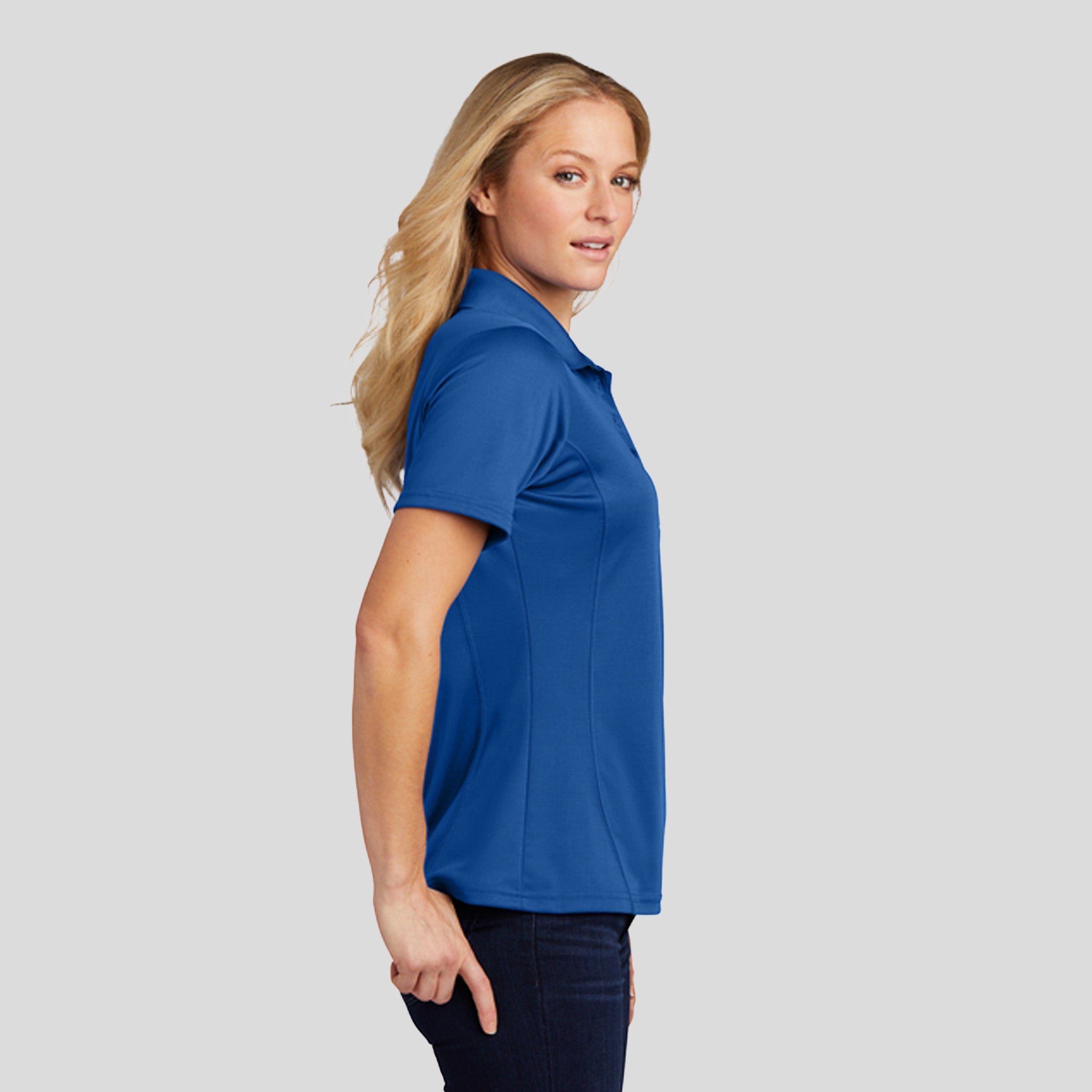 Women's Dry ZoneĀ® Raglan Accent Polo | True Royal