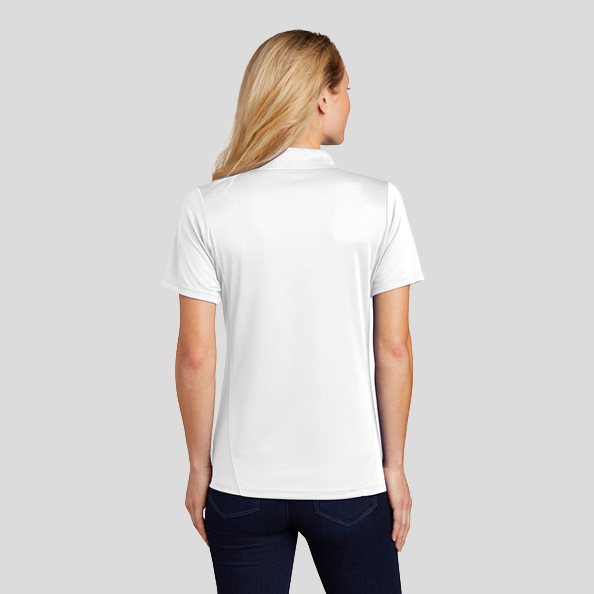 Women's Dry ZoneĀ® Raglan Accent Polo | White