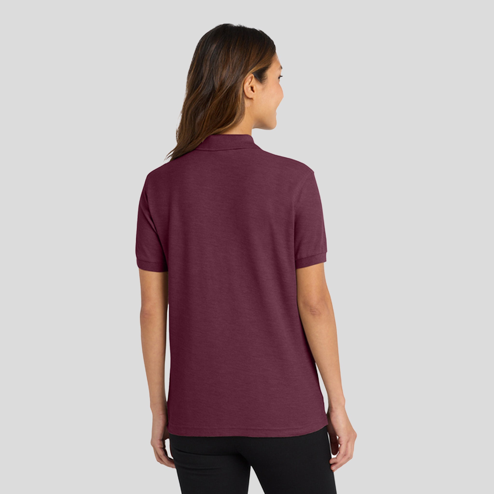 Women's Silk Touchâ„¢ Polo | Burgundy