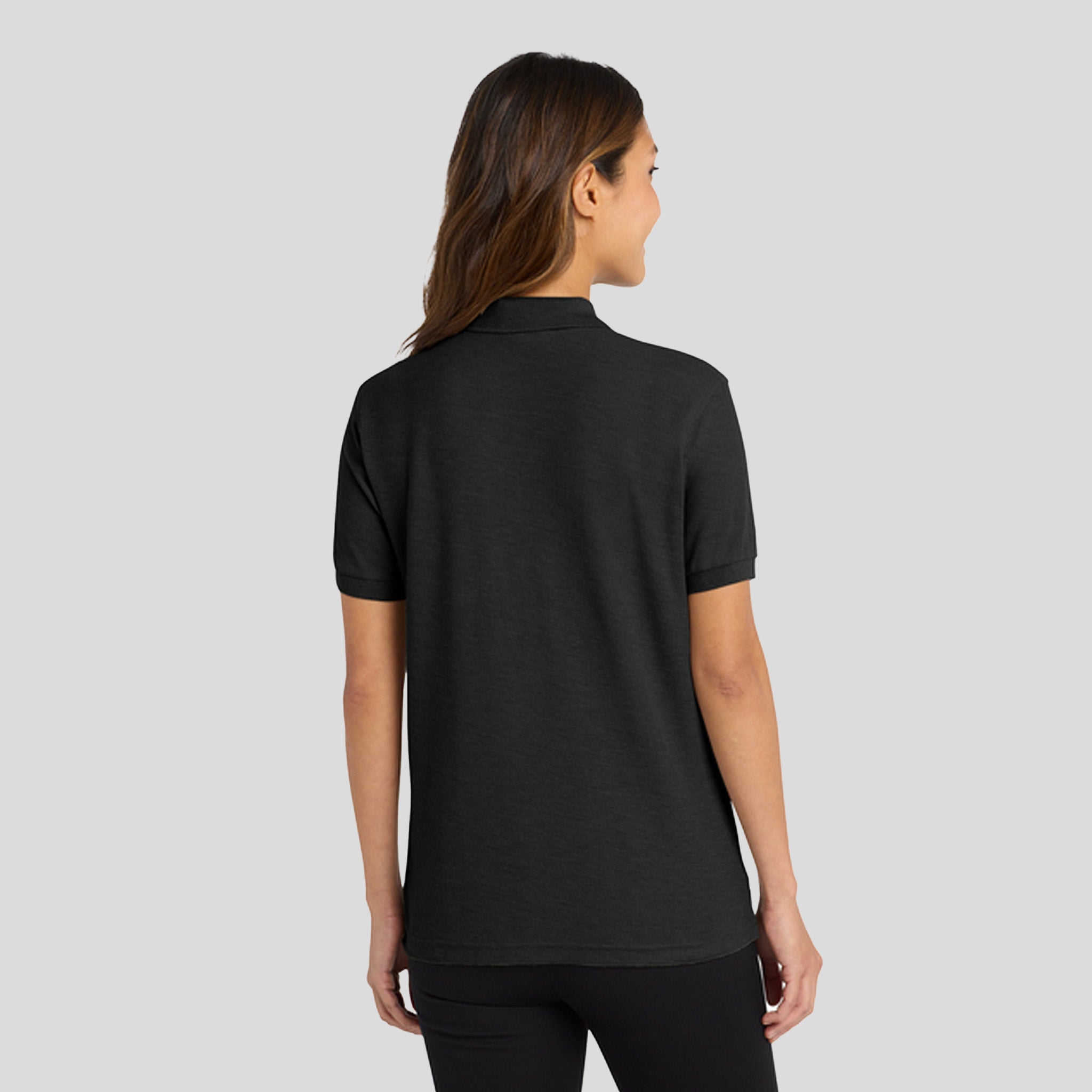 Women's Silk Touchâ„¢ Polo | Black