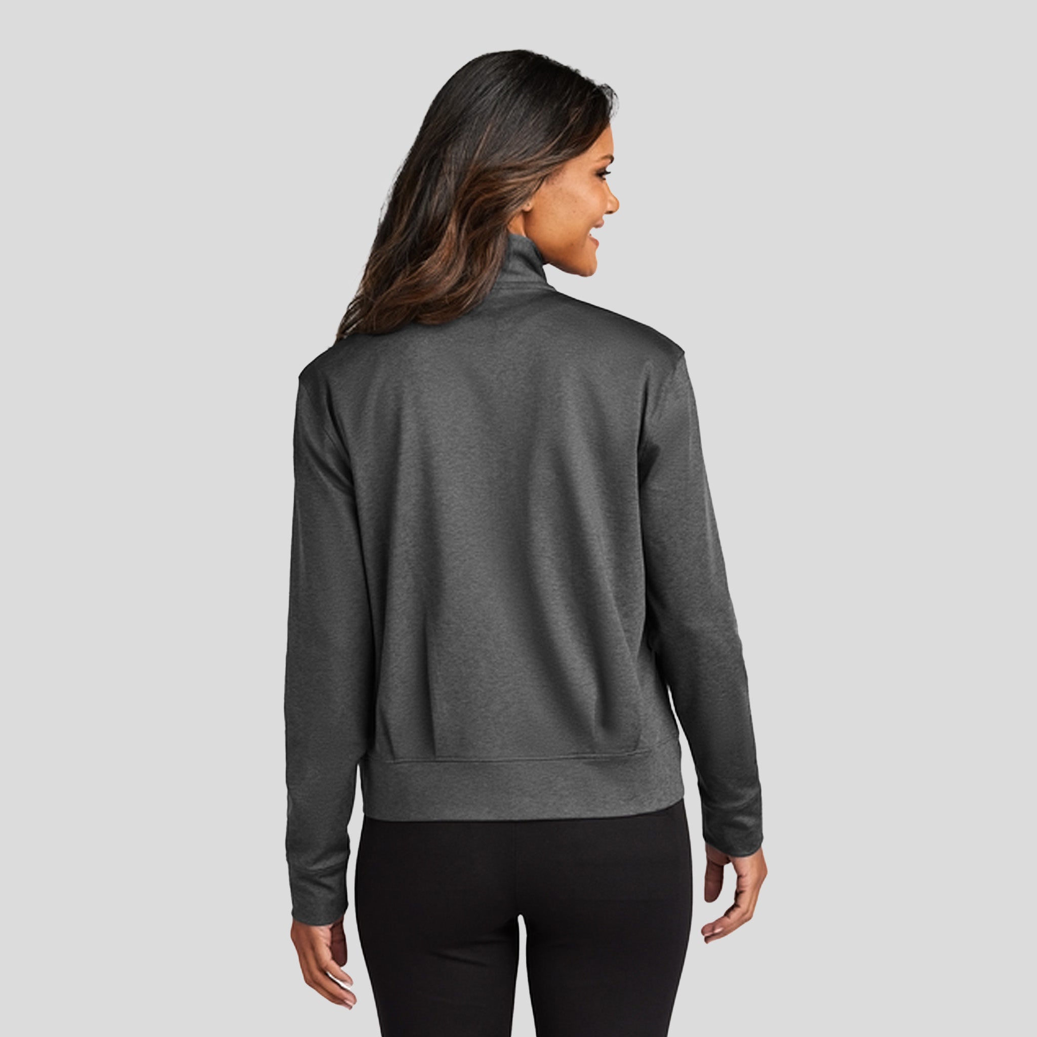Women's C-FREEĀ® Double Knit Full-Zip | Grey Steel Heather