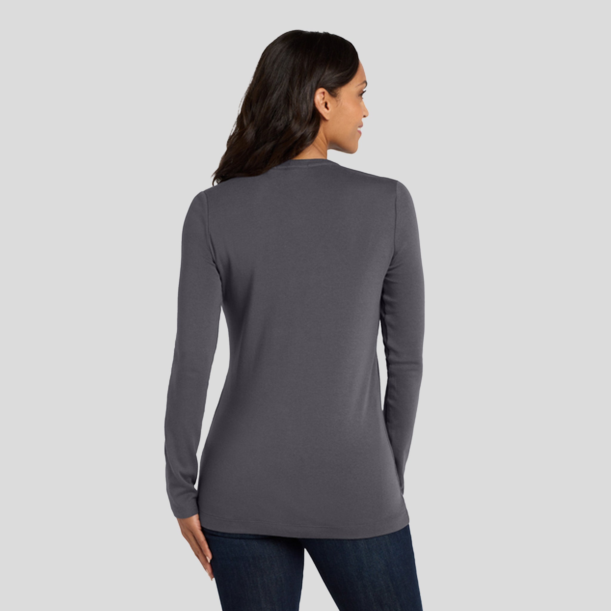 Women's Concept Stretch Button-Front Cardigan | Grey Smoke