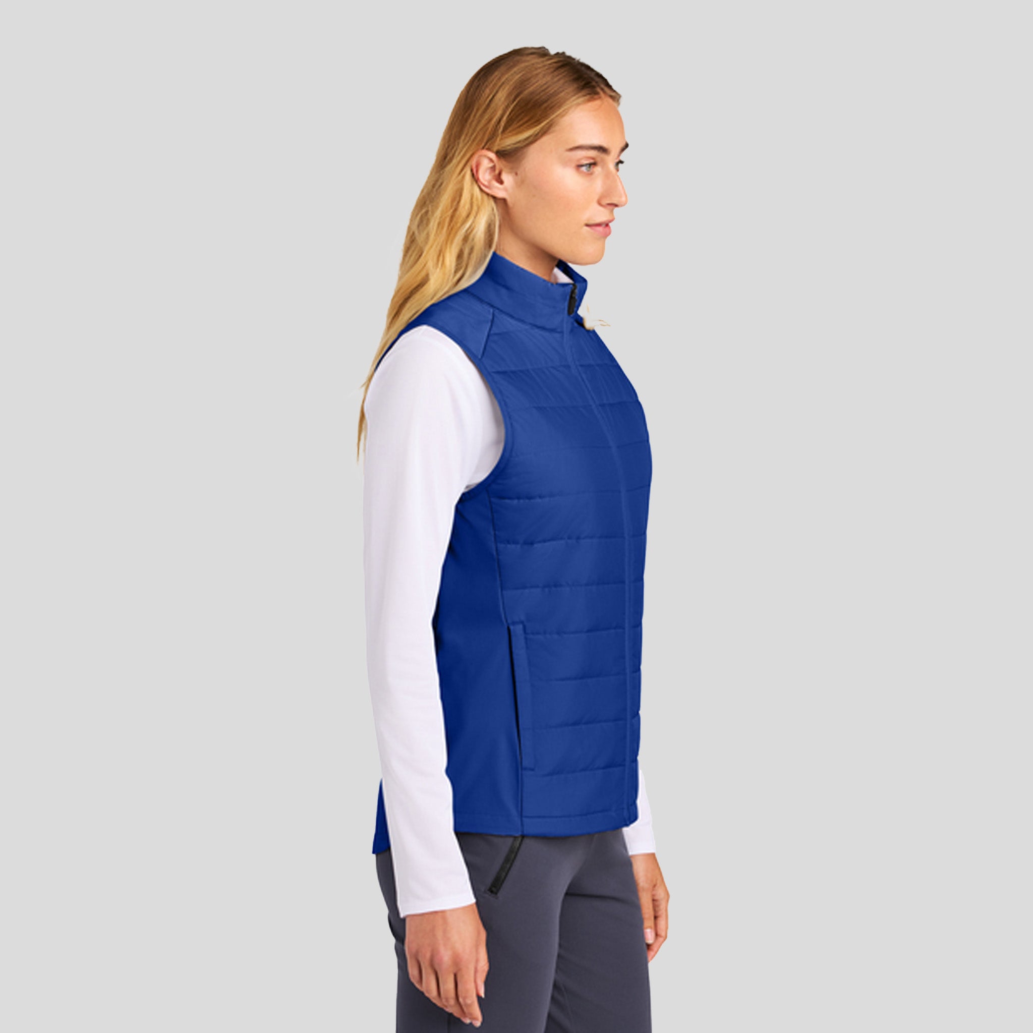 Women’s Teknical Hybrid Vest | True Royal