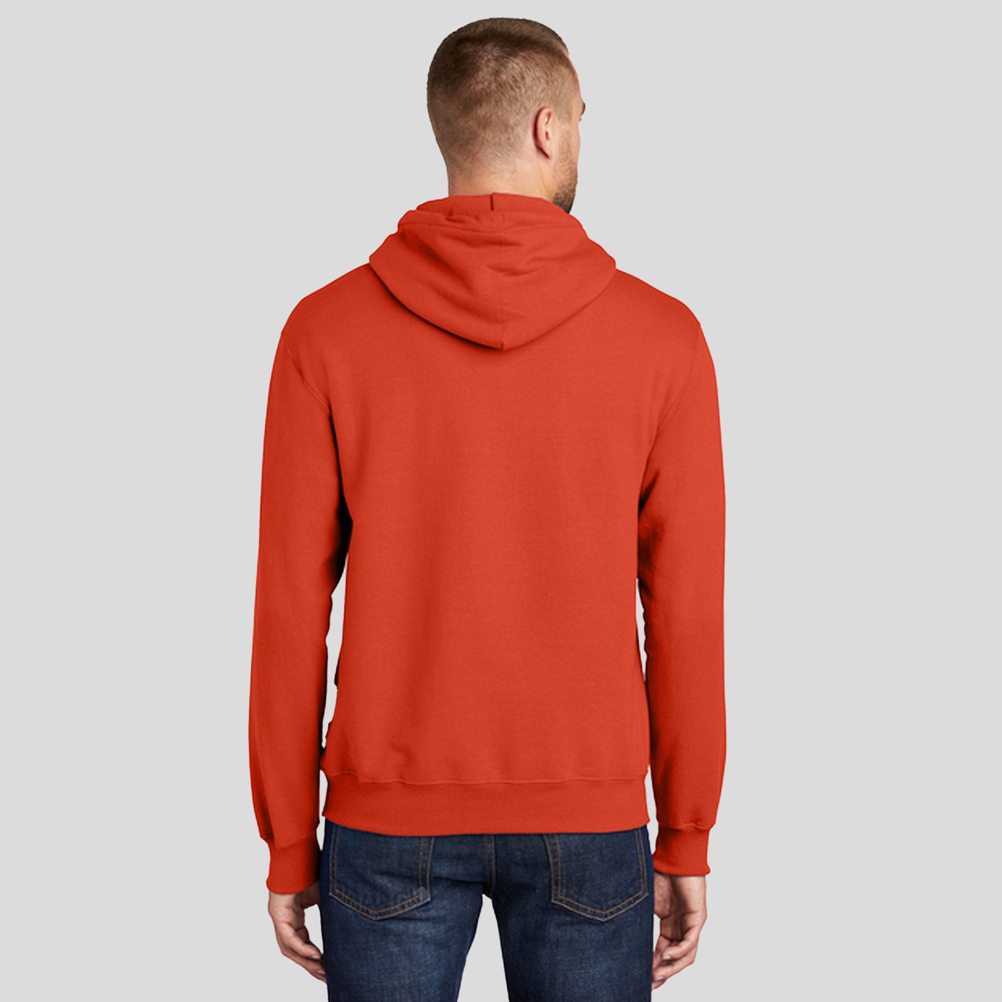 Core Fleece Pullover Hooded Sweatshirt | Orange