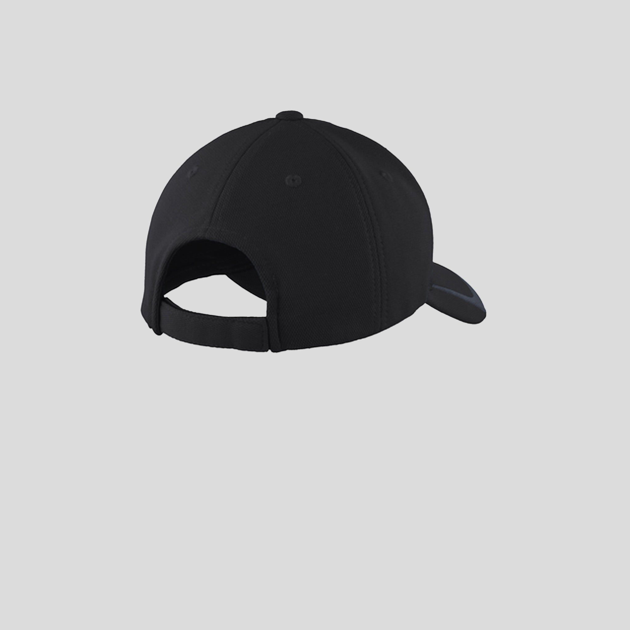 Pique Colorblock Cap | Black/Graphite