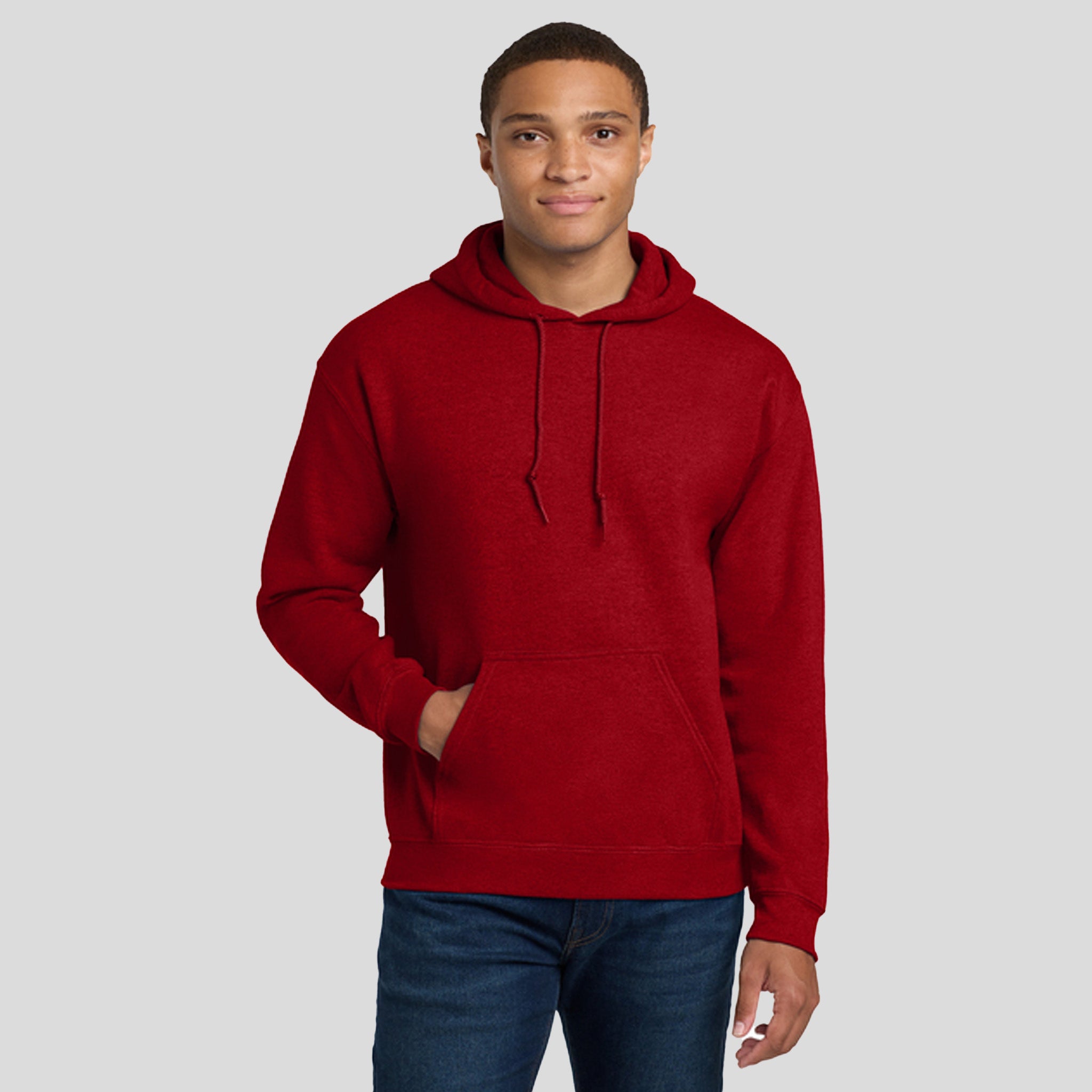 Heavy Blend™ Hooded Sweatshirt | Antique Cherry Red