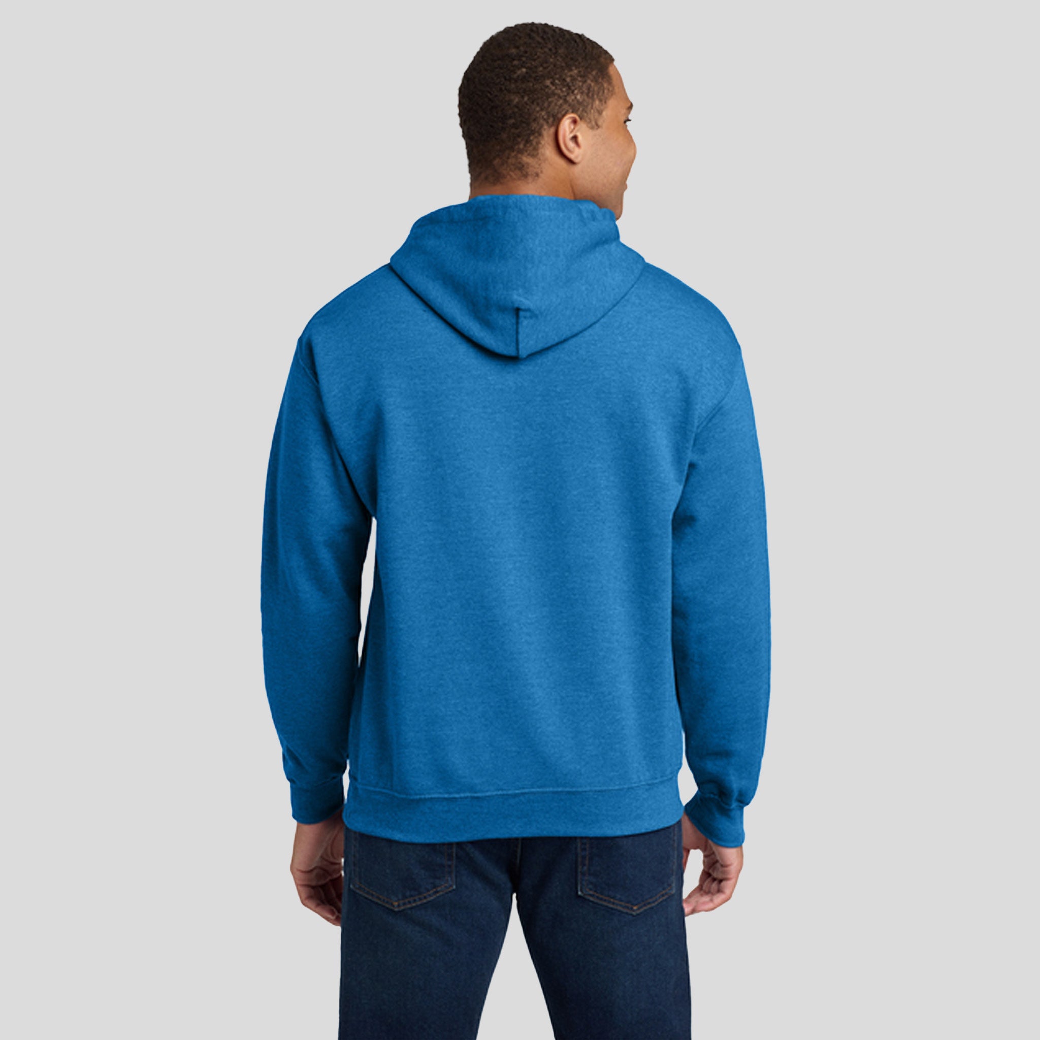 Heavy Blend™ Hooded Sweatshirt | Heather Deep Royal
