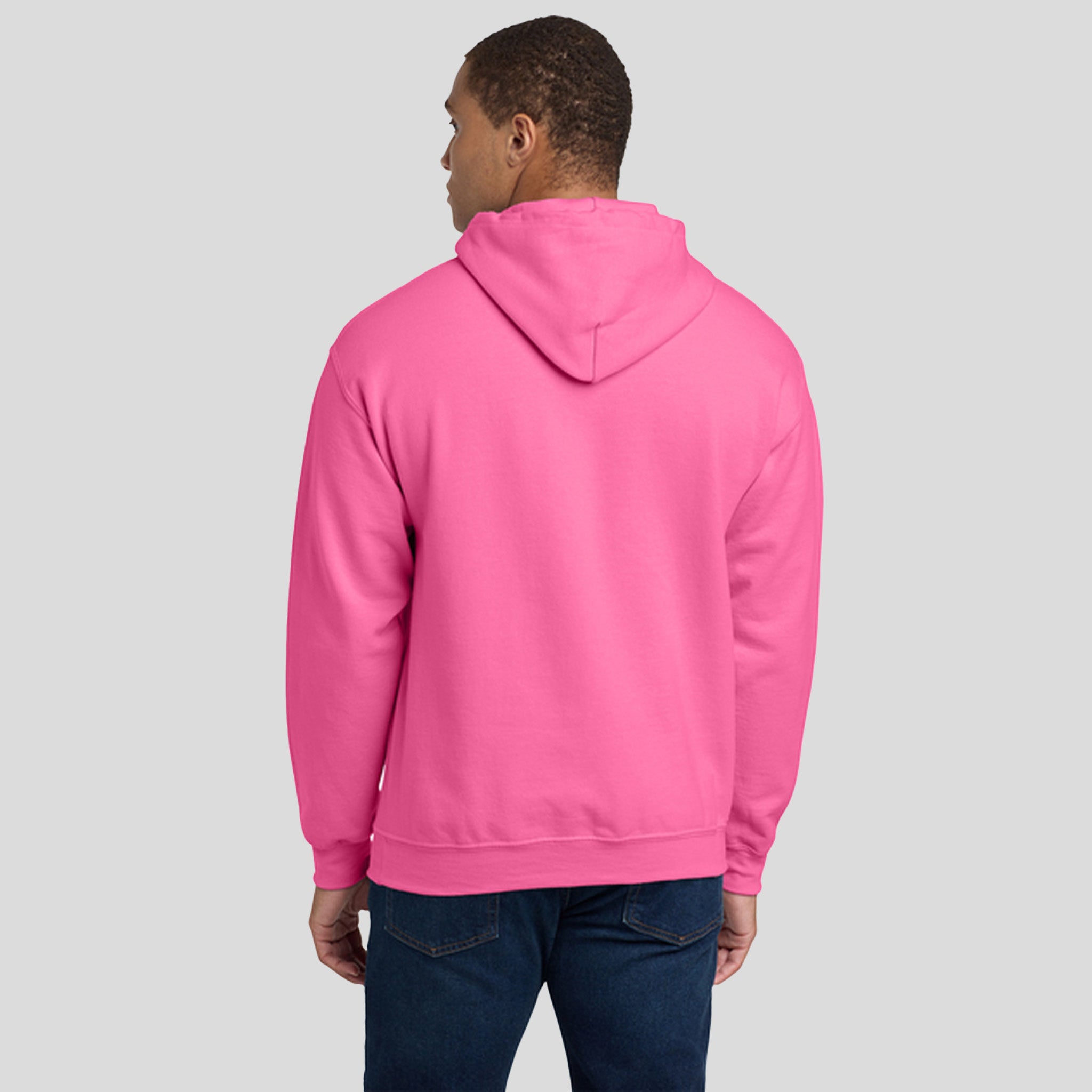 Heavy Blend™ Hooded Sweatshirt | Safety Pink