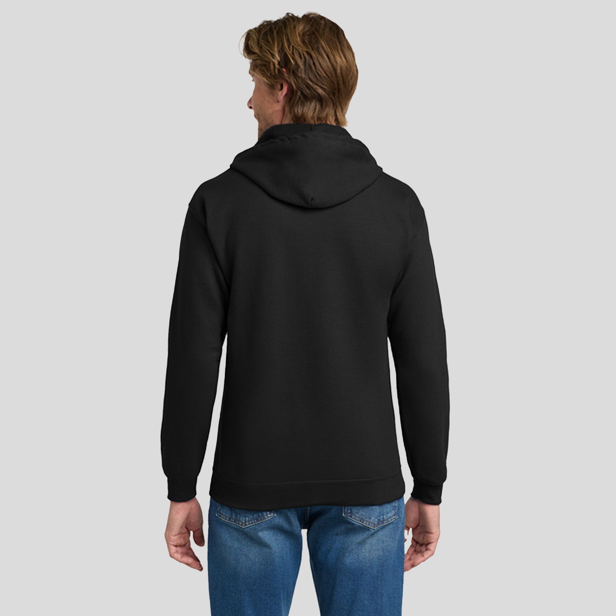 Heavy Blend™ Full-Zip Hooded Sweatshirt | Black