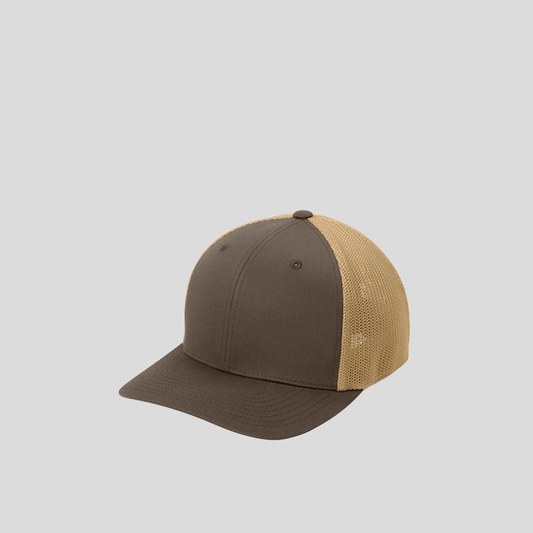 Flexfit® Mesh Back Cap | Brown/Khaki