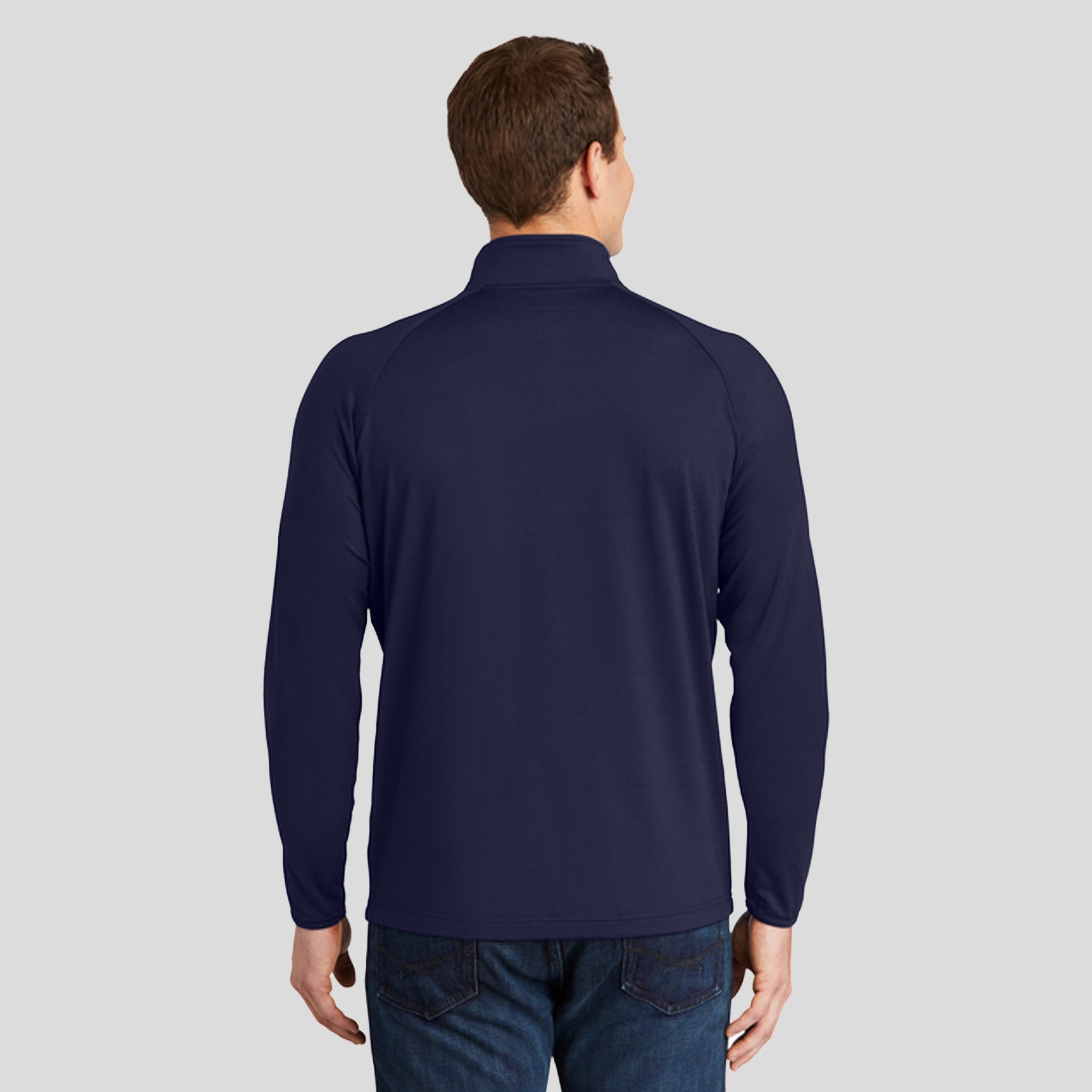 Sport-Wick® Stretch 1/4-Zip Pullover | True Navy