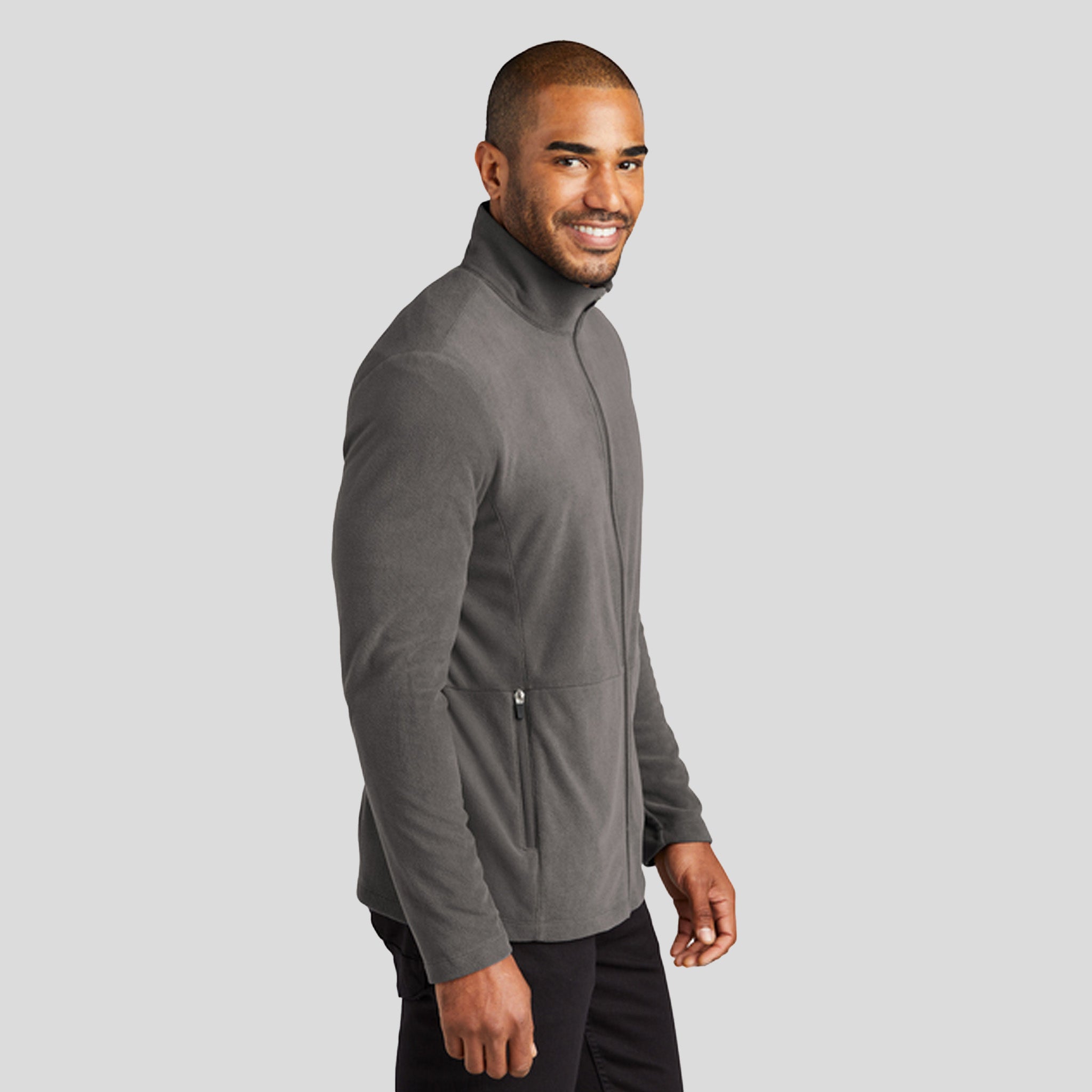 Accord Microfleece Jacket | Pewter