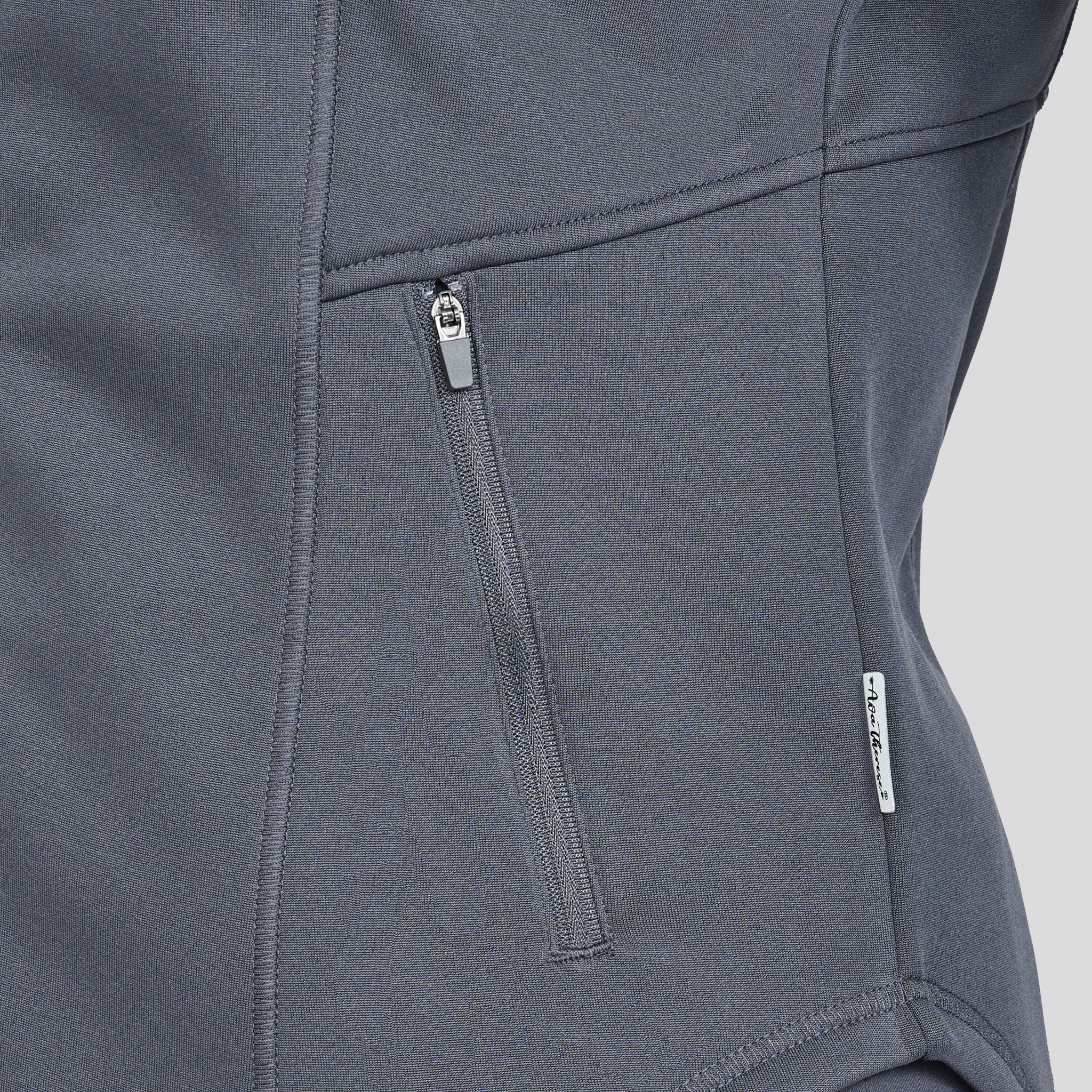 Megan Bonded Fleece Jacket | Pewter