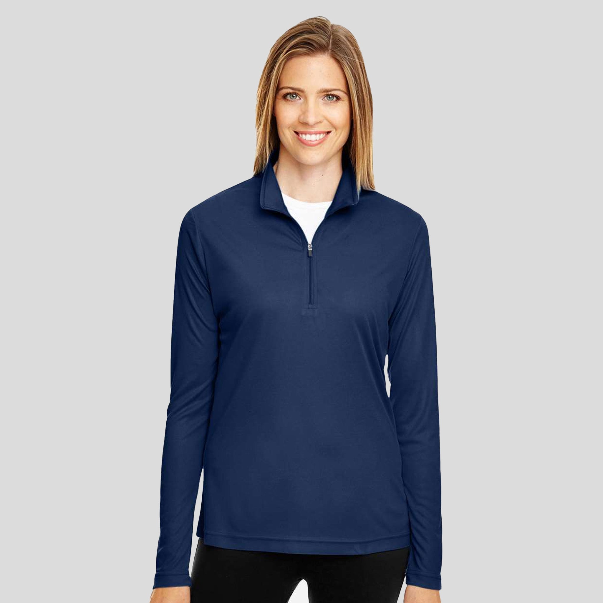 Women's Zone Performance Quarter-Zip Pullover | Sport Dark Navy