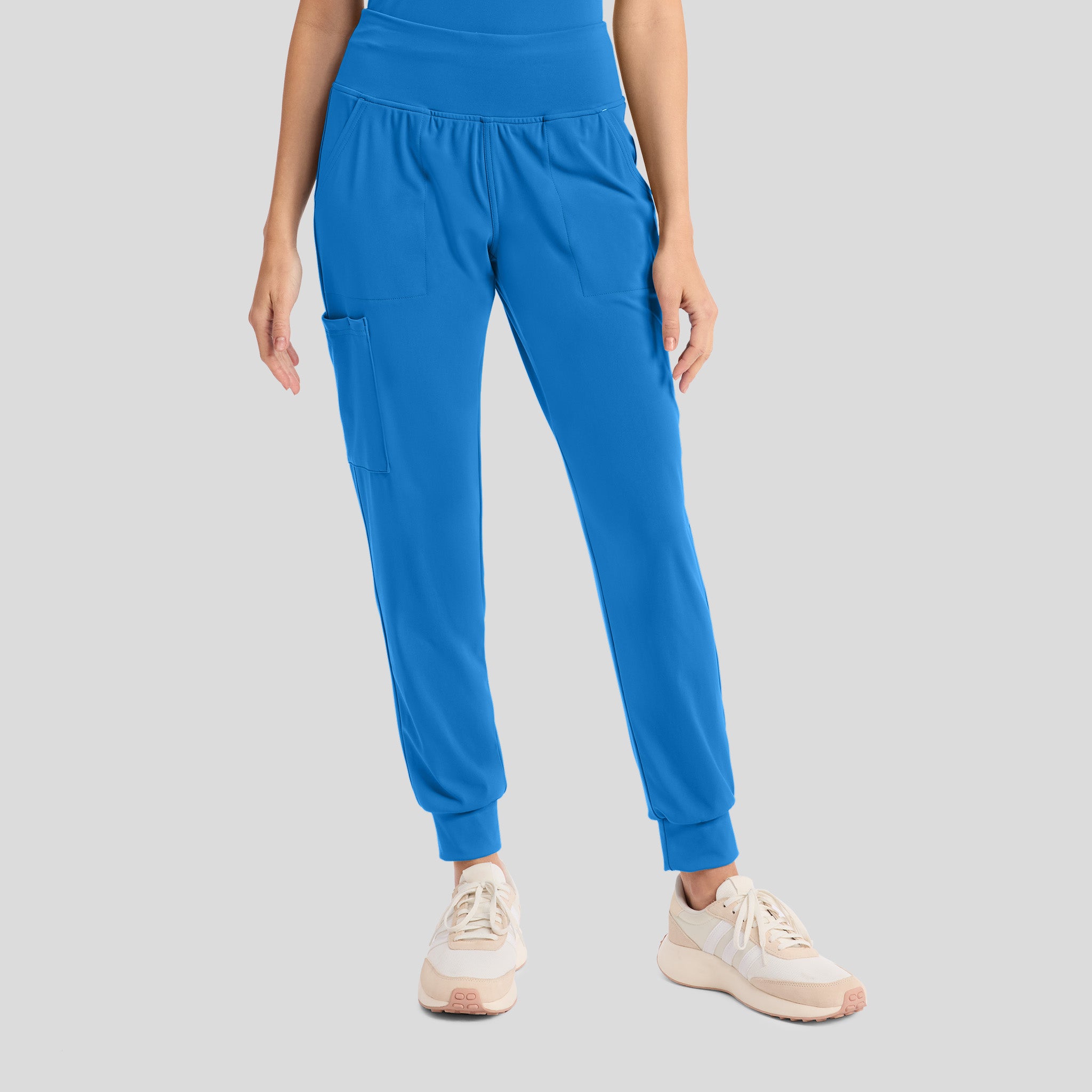 Achieve Pull-On Jogger Scrub Pant | True Blue