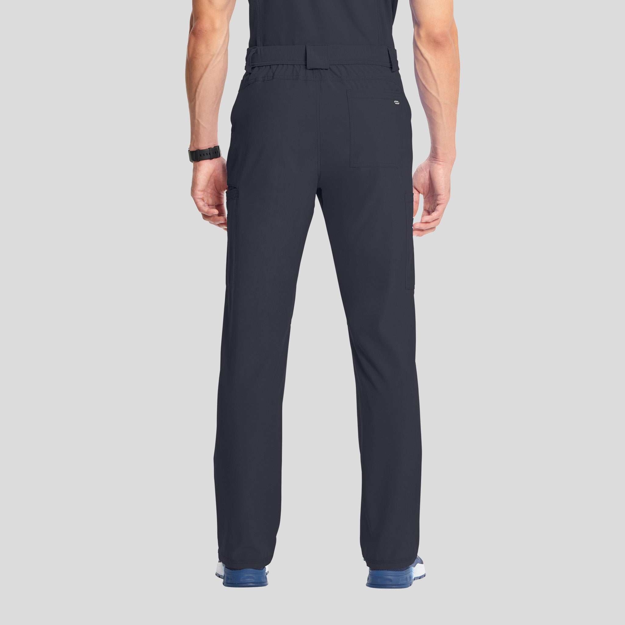 Men's Zip Fly Cargo Scrub Pant | Pewter