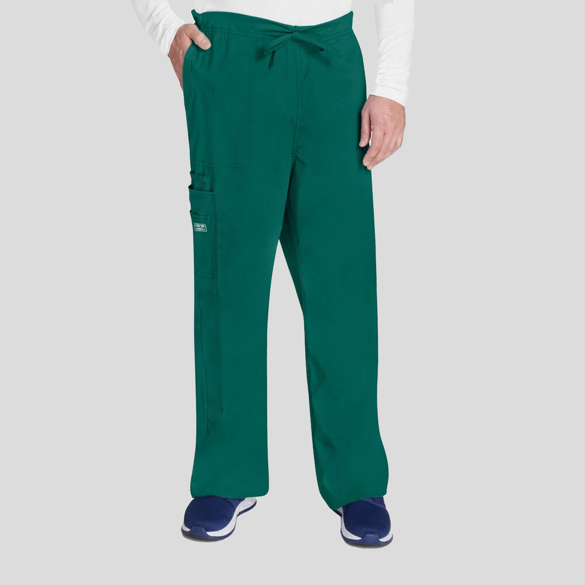 Unisex Drawstring Cargo Pant | Hunter