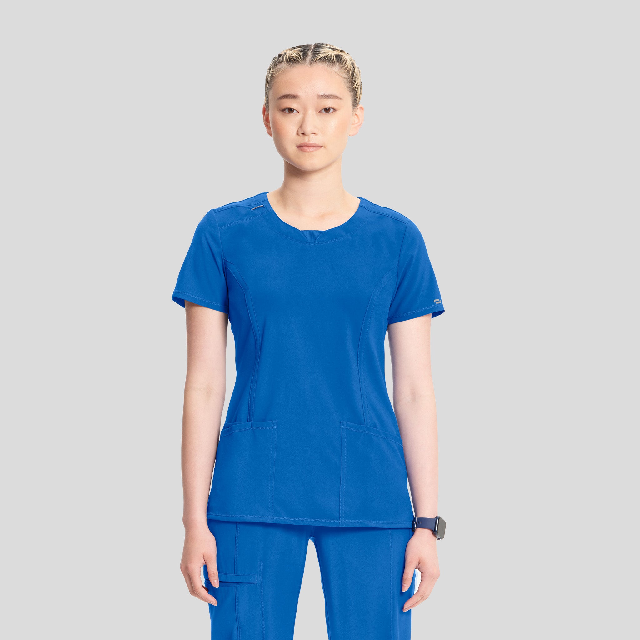 Women's Round Neck Top | Royal