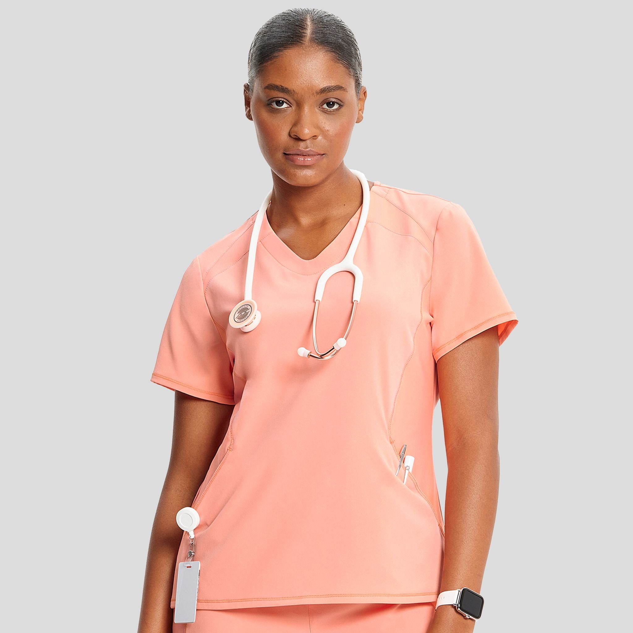 IN_INFINITY_GNR8_VNECKTOP_620A_ELECTRICCORAL_FRONT2