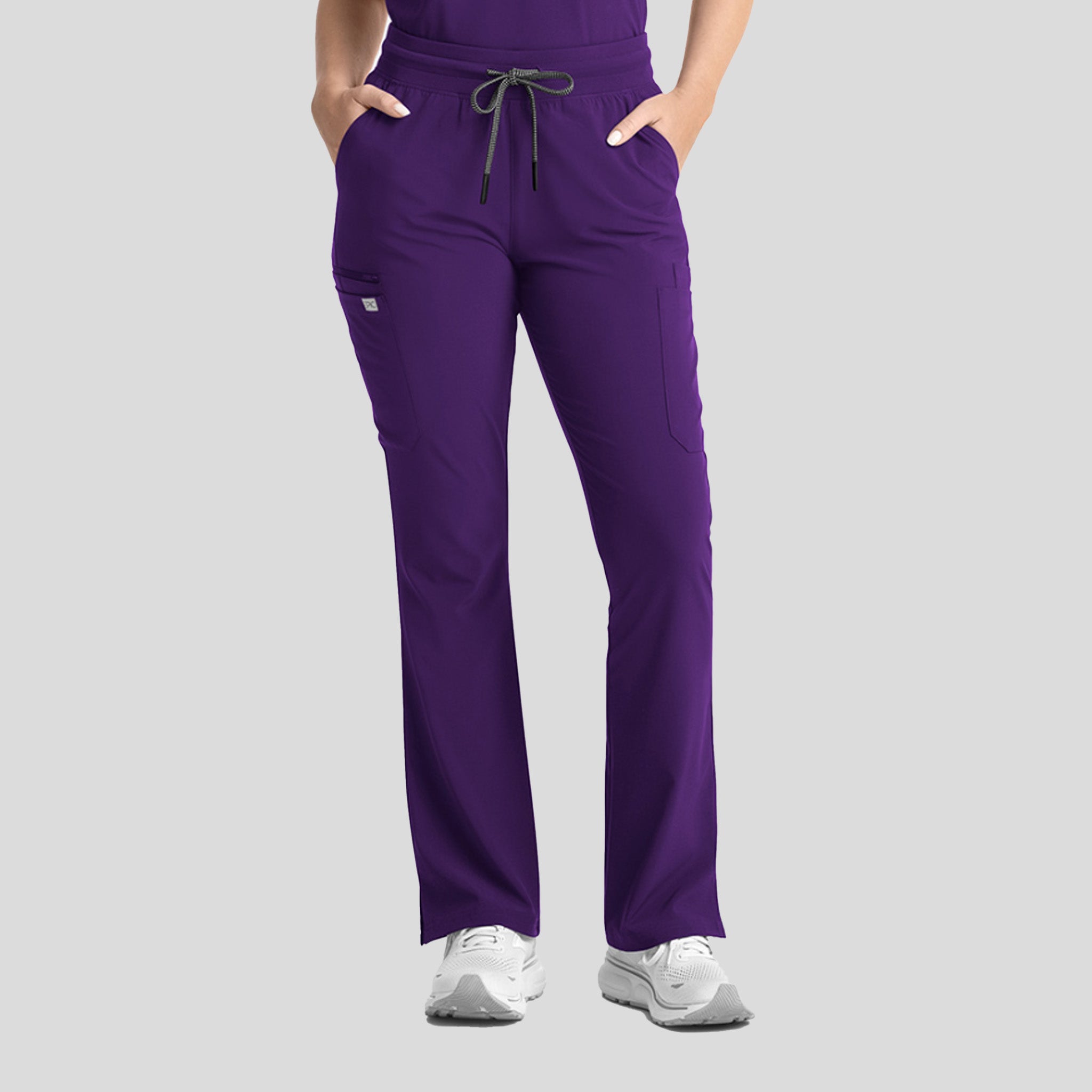 Women’s Yoga Waistband Flare Pant | Eggplant