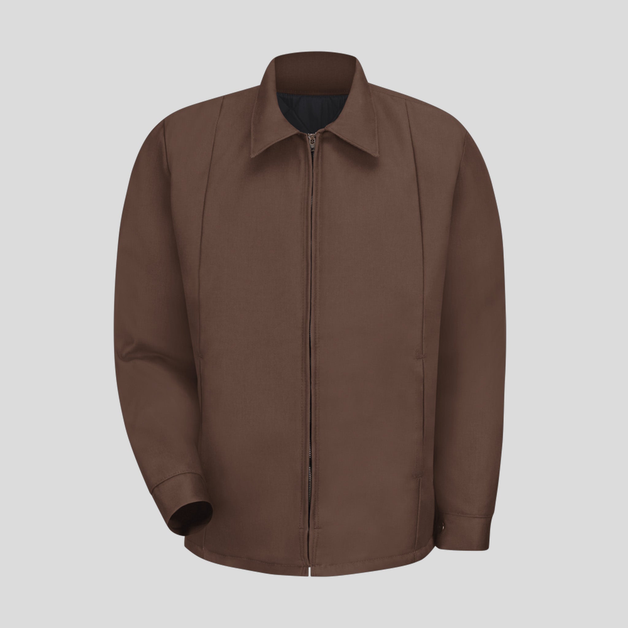 Perma-Lined Panel Jacket | Brown