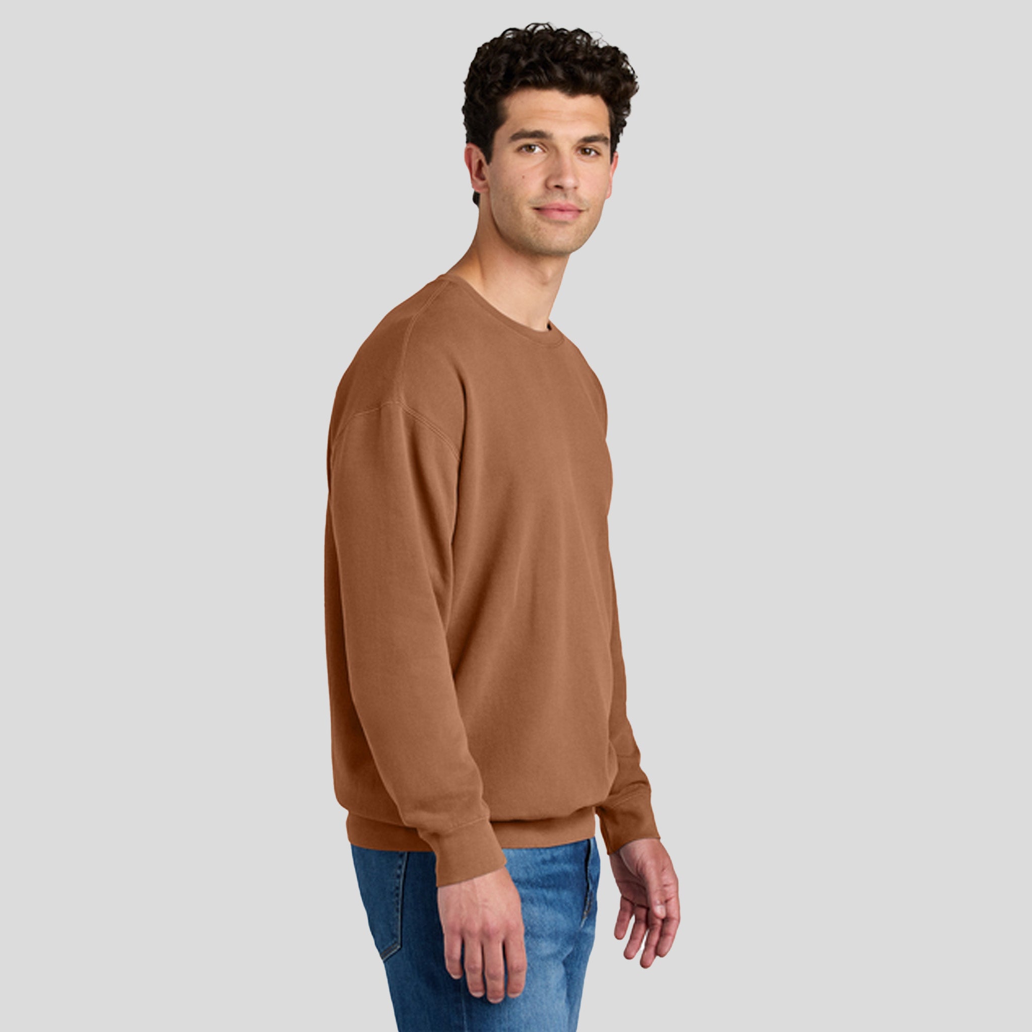 Lightweight Crewneck Sweatshirt | Yam