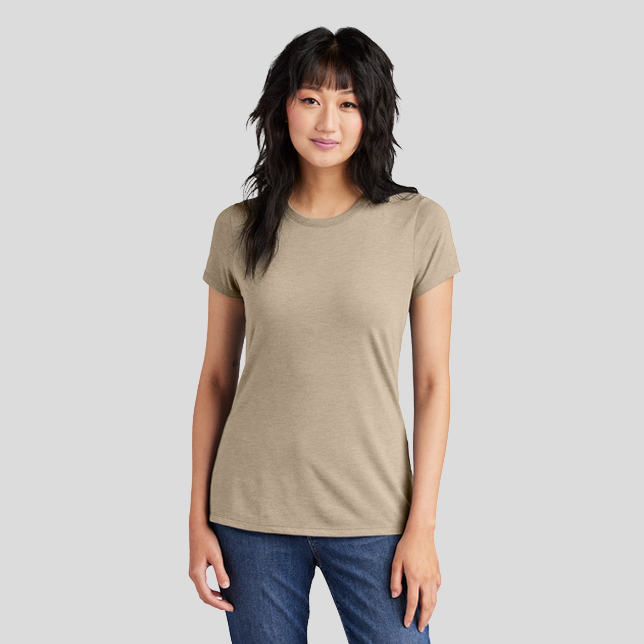 Women’s Perfect Tri® Tee | Desert Tan Heather