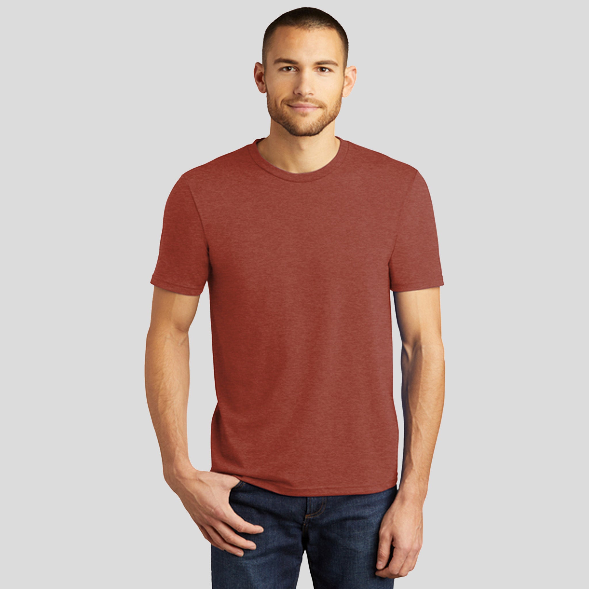 Perfect Tri® Tee | Heathered Russet