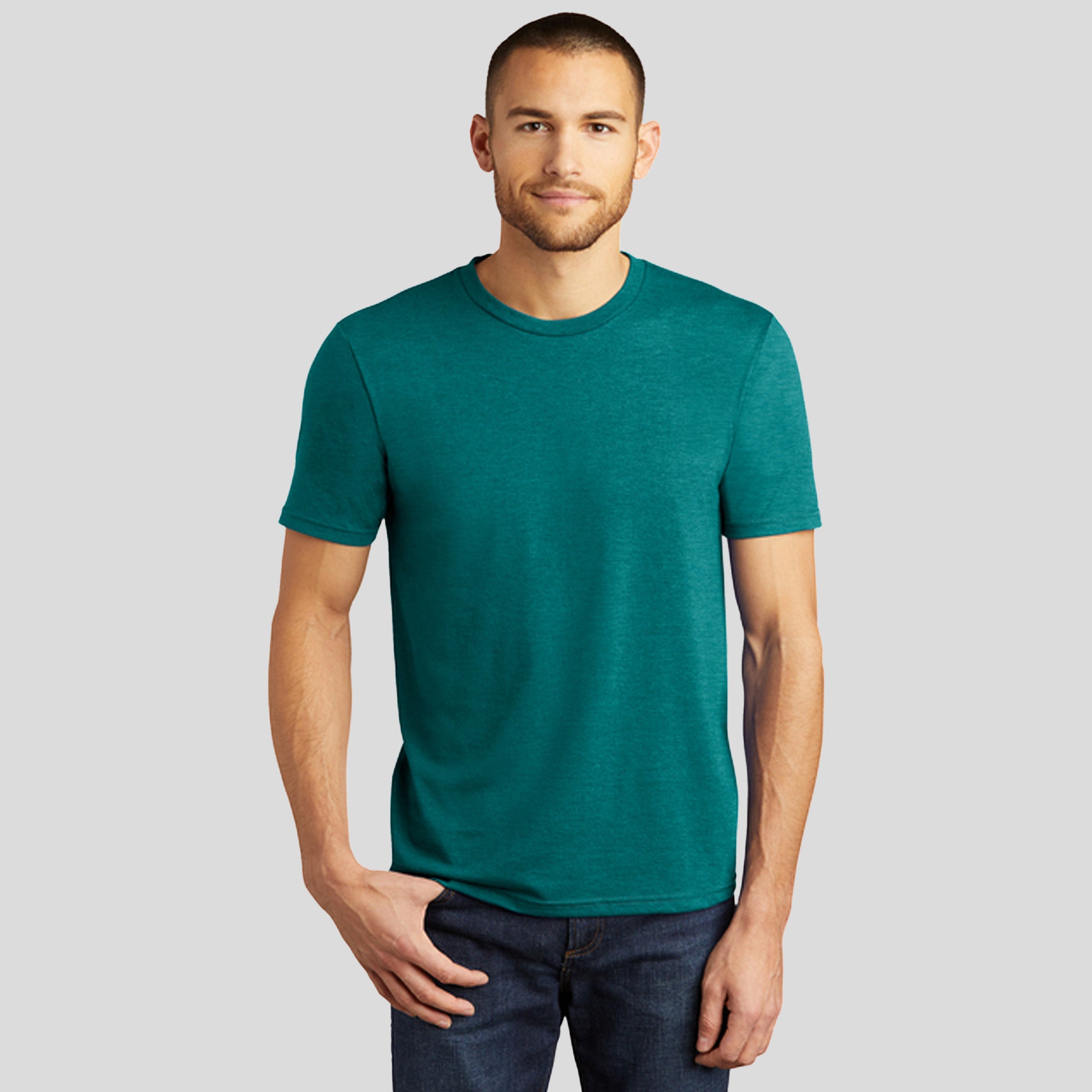 Perfect Tri® Tee | Heathered Teal