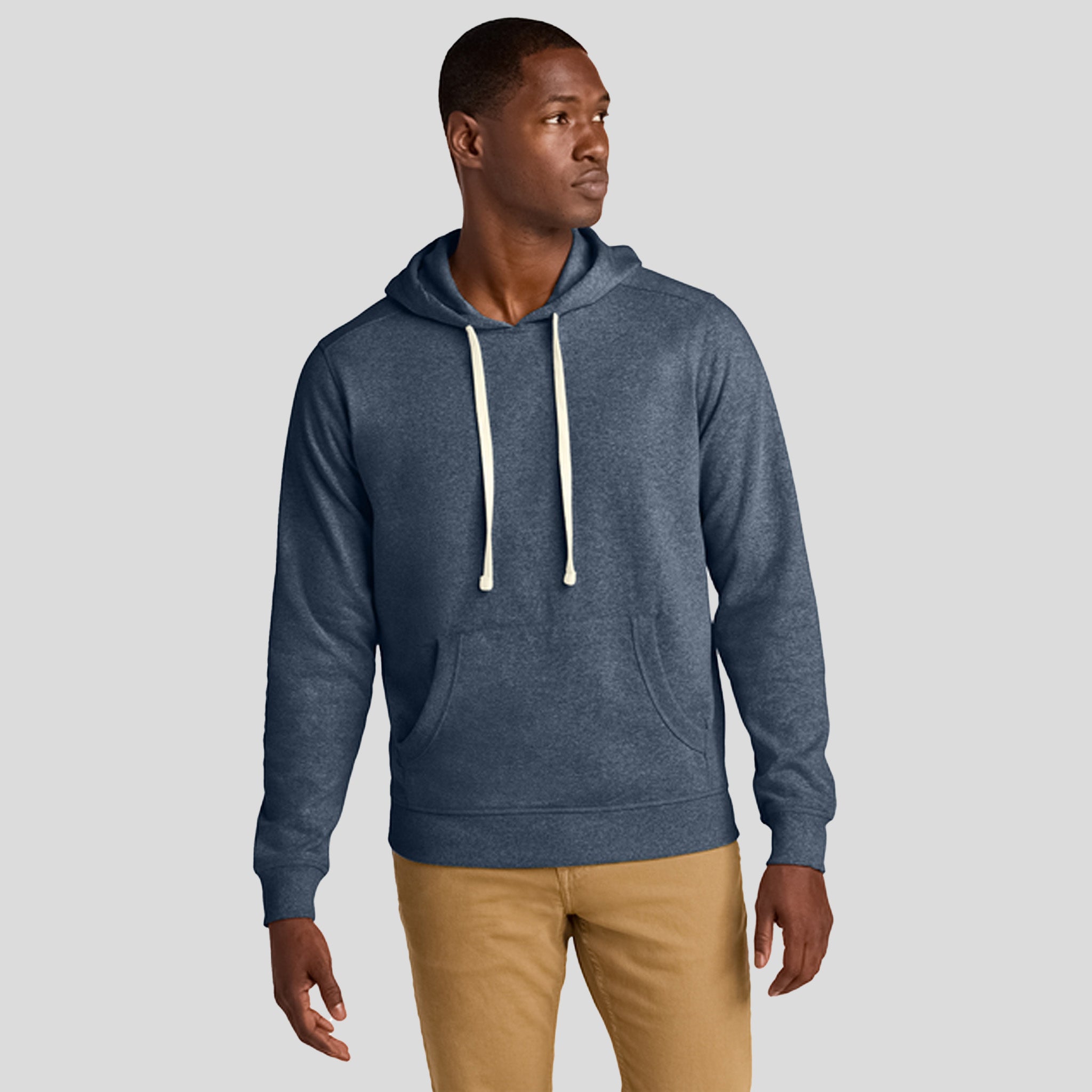 Re-Fleece™ Hoodie | Heathered Navy