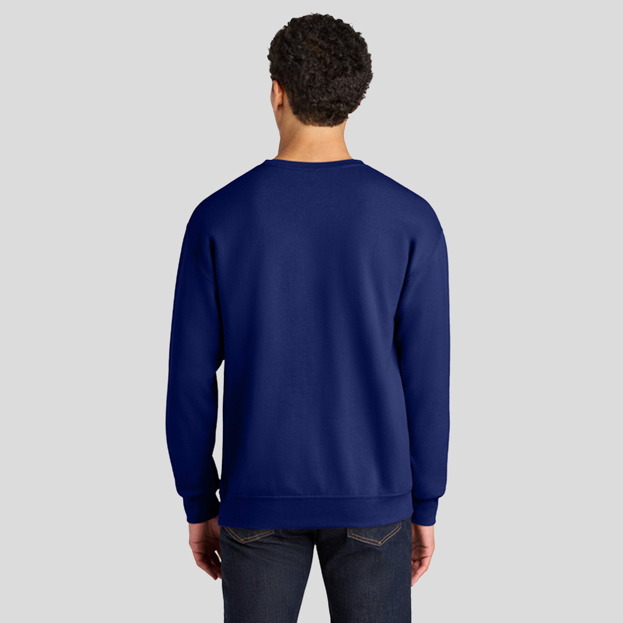 Ultimate™ Unisex CVC Ring Spun Crewneck Sweatshirt | Orchid
