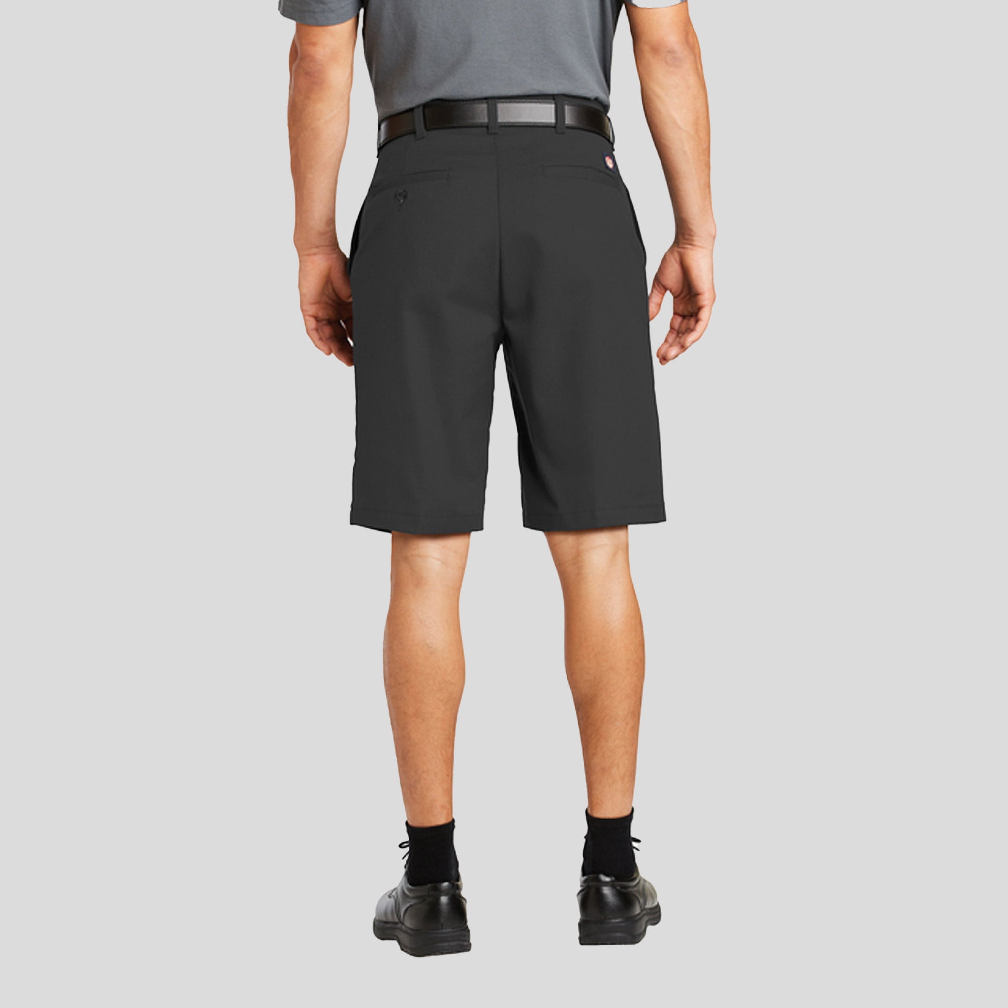 Men's Plain Front Shorts | Charcoal