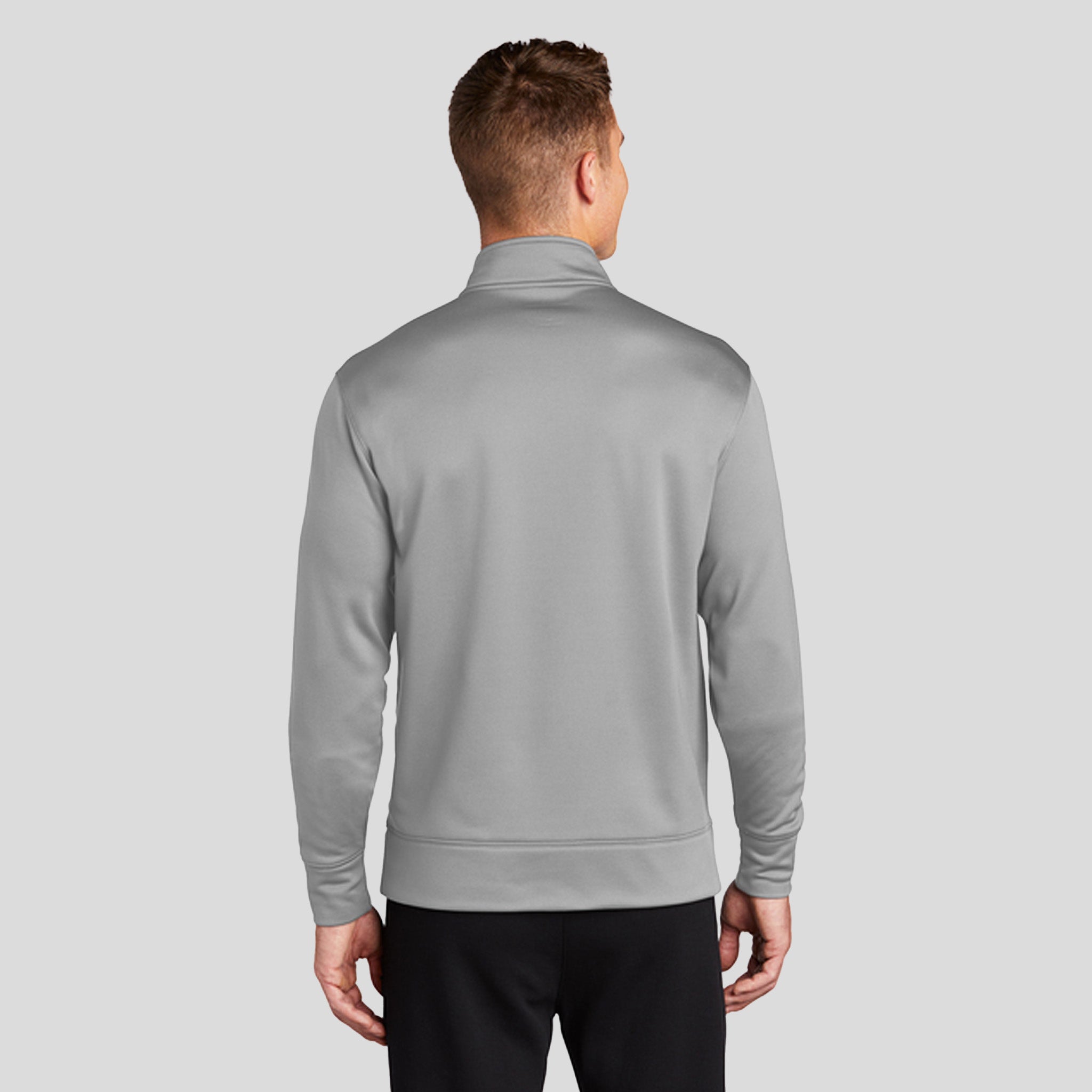 Sport-Wick® Fleece Full-Zip Jacket | Silver
