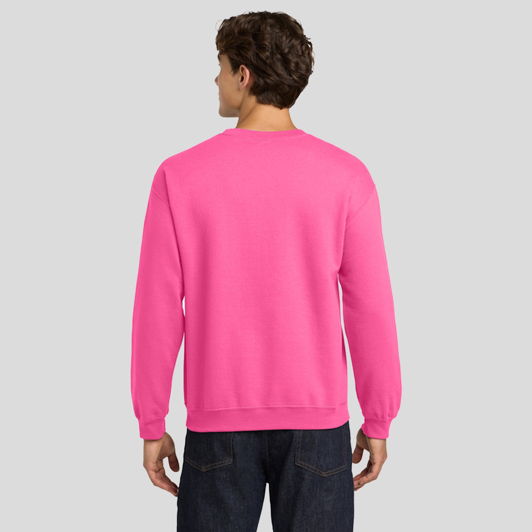 Heavy Blend™ Crewneck Sweatshirt | Safety Pink