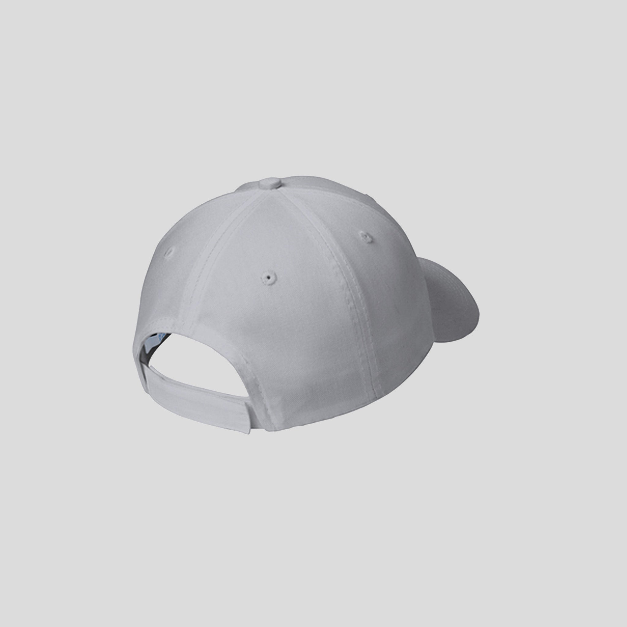 Six-Panel Twill Cap | Silver