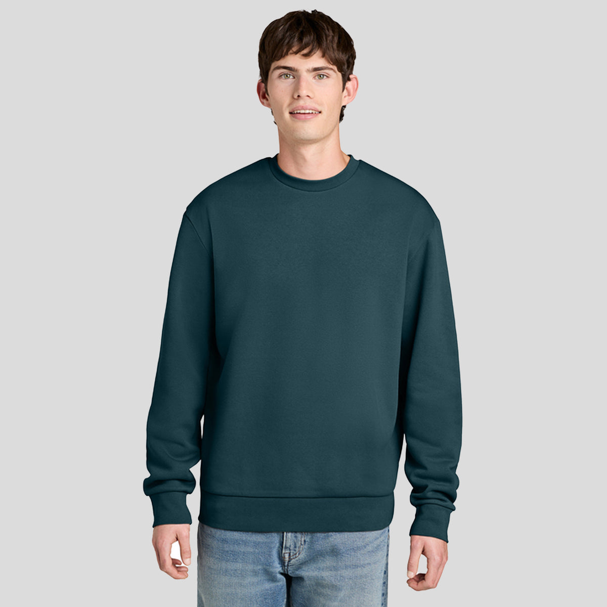 MelloFleece Crew Sweater | Deep Cyan