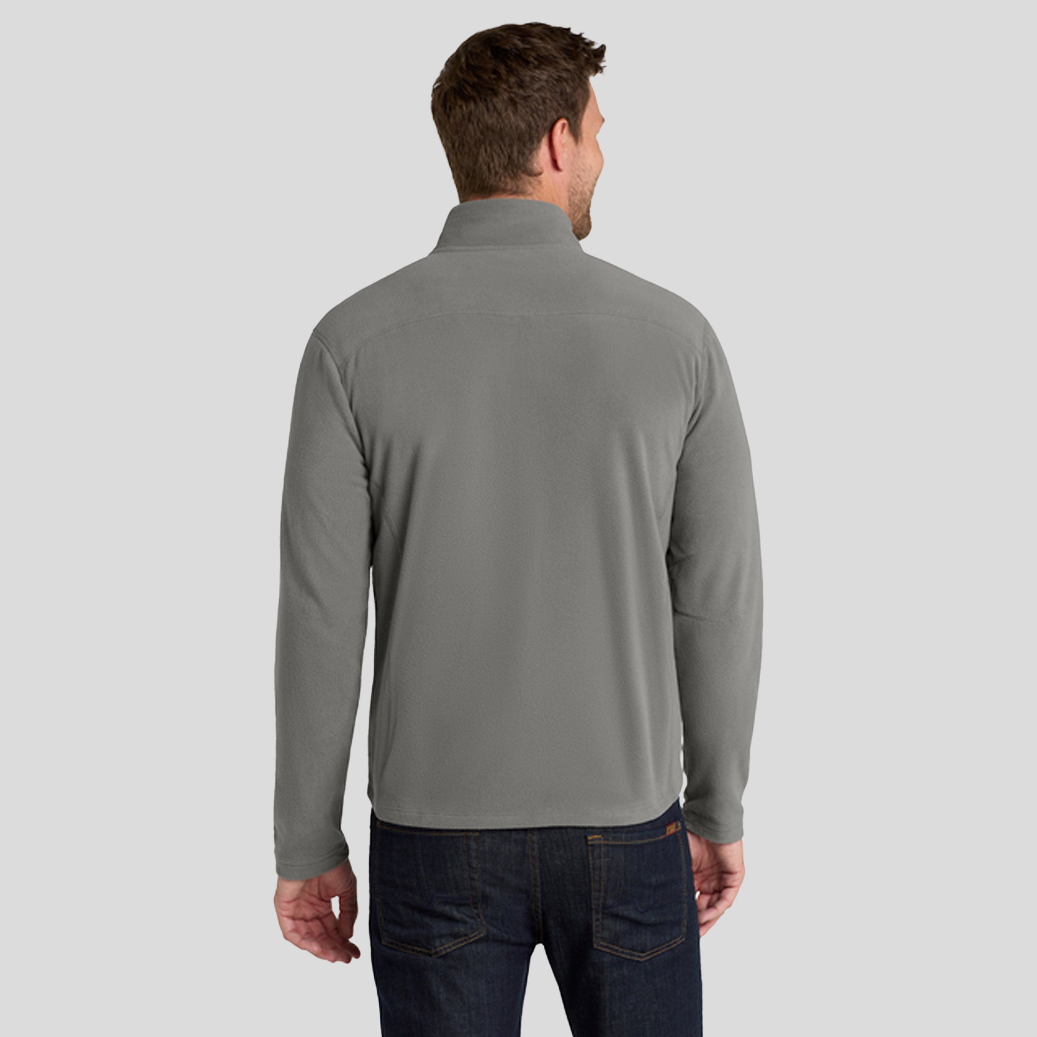 Men's Microfleece Jacket | Pearl Grey