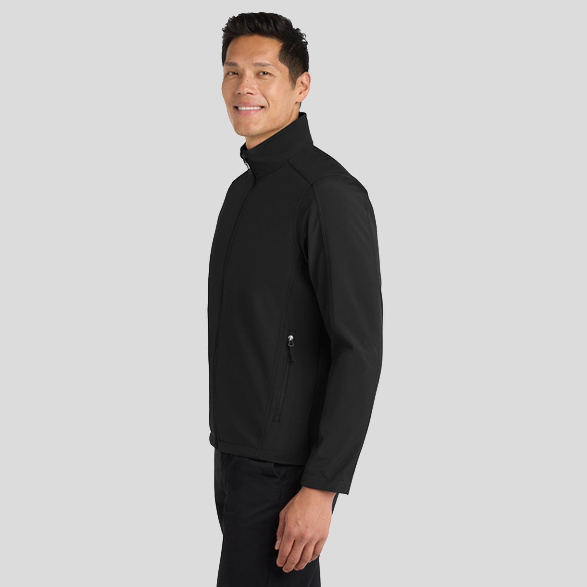 Men's Core Soft Shell Jacket | Black