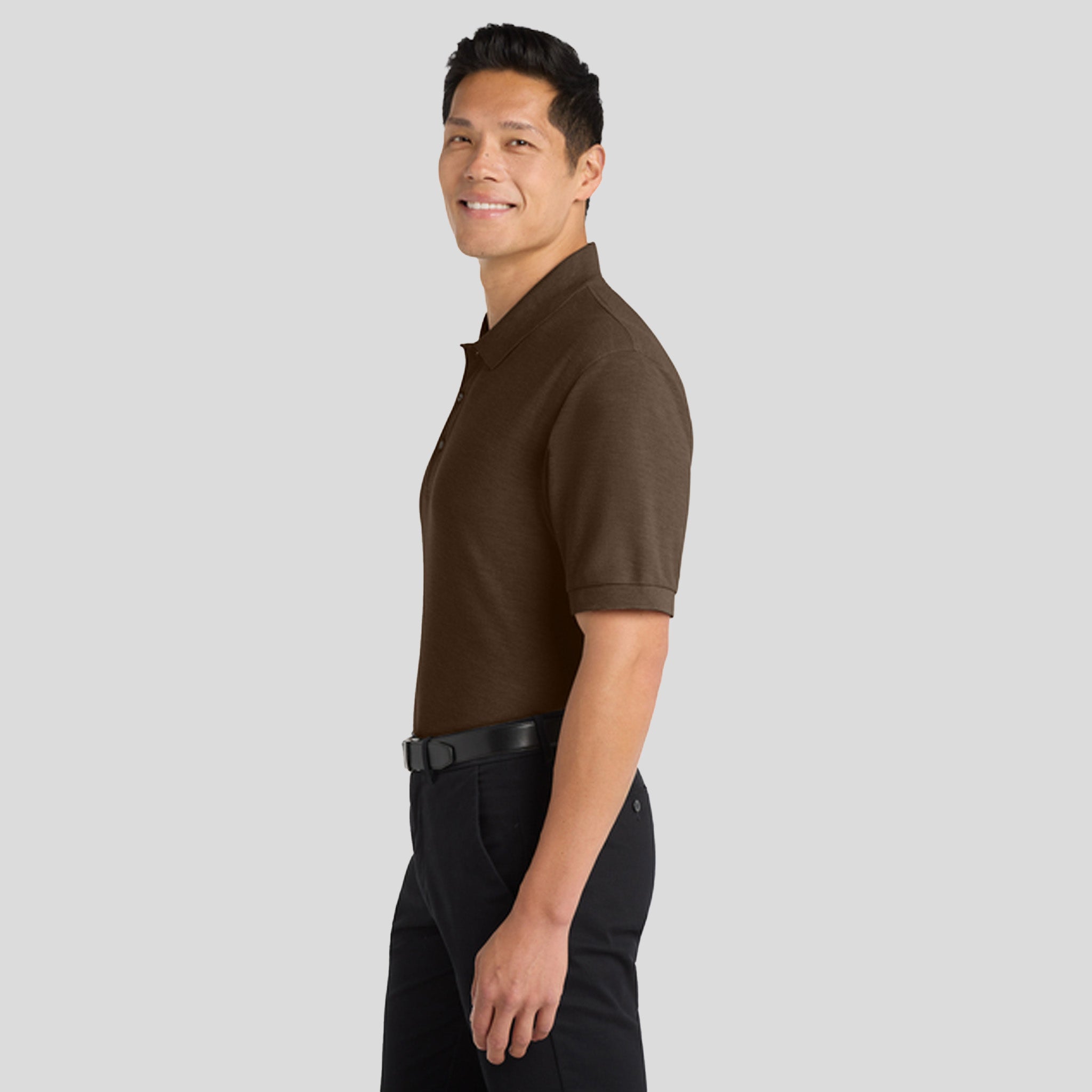 Silk Touch™ Polo | Coffee Bean